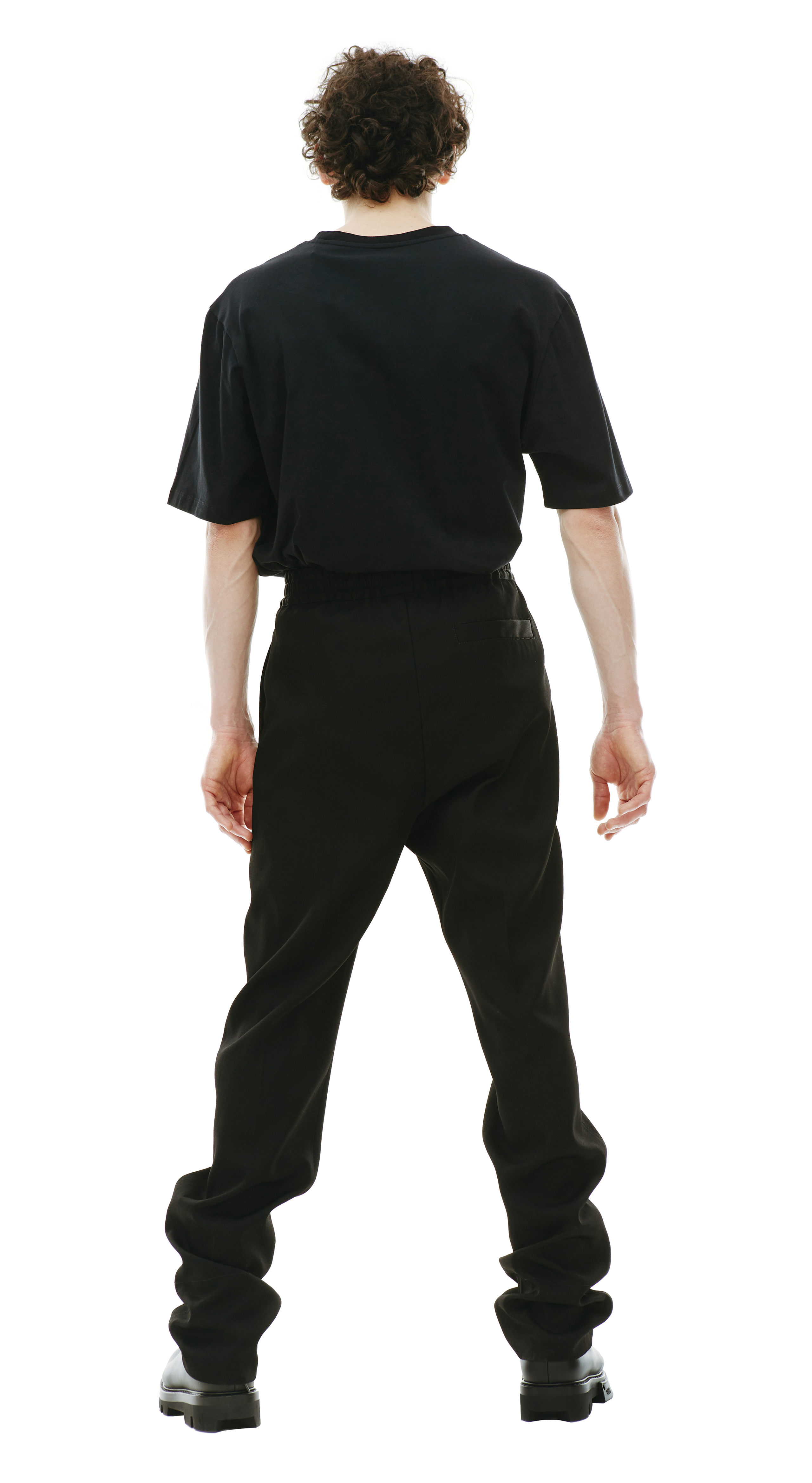 OAMC Black wool trousers
