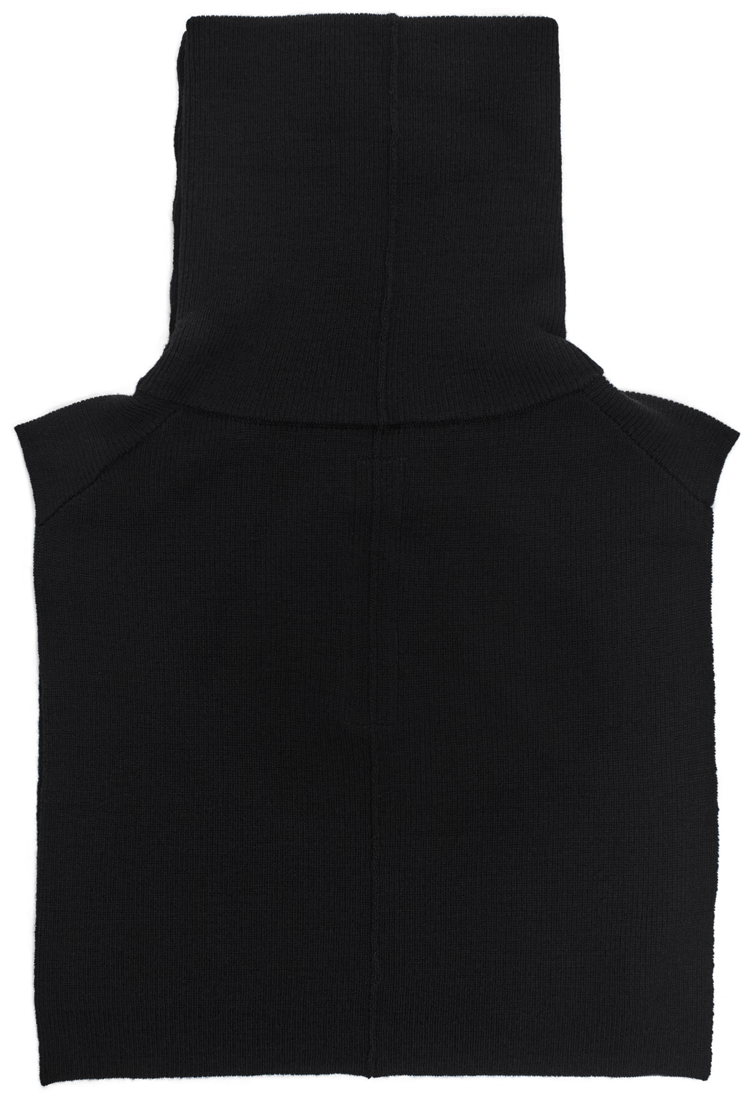 Buy The Viridi-Anne men black knitted neck warmer for $350 online