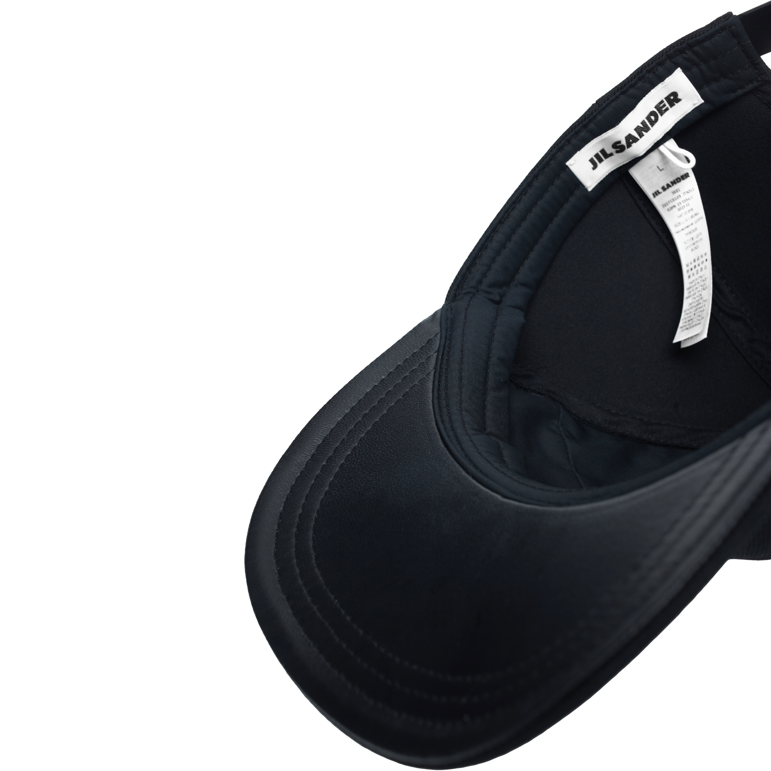 Buy Jil Sander women black wool cap for $315 online on SV77