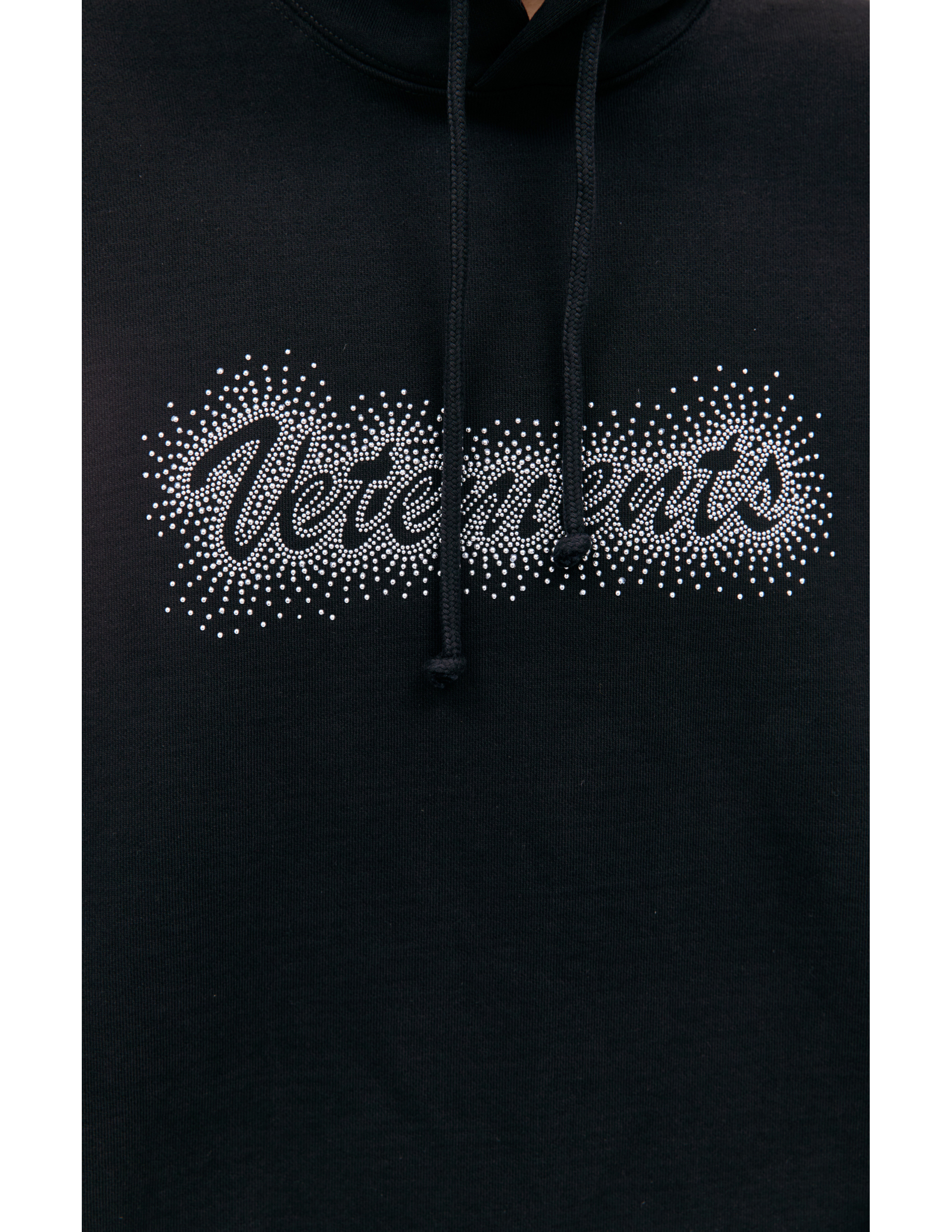 Shop Vetements Black Oversize Hoodie