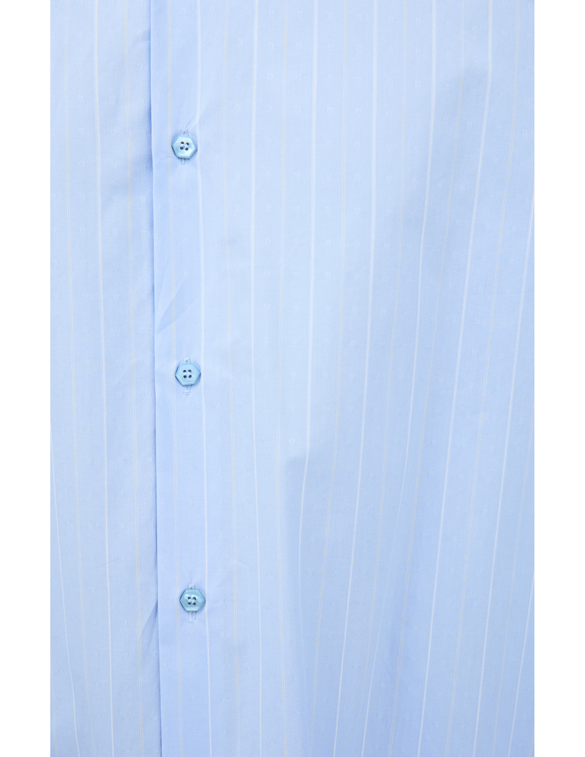 Shop Marni Shirt With A Torn Collar In Blue