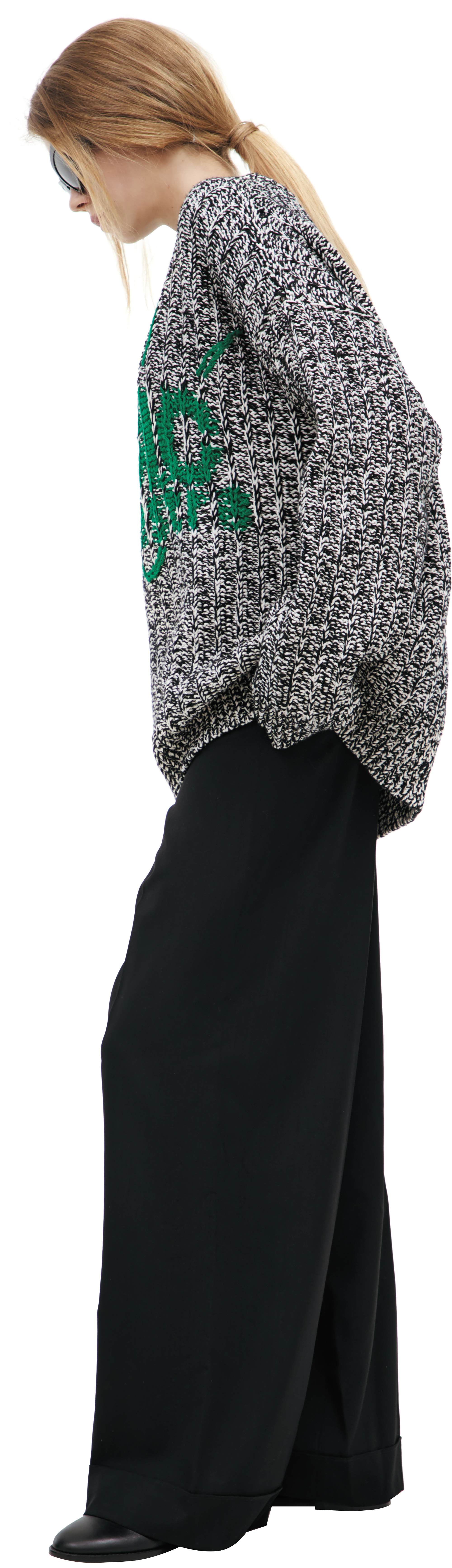 Buy Jil Sander women multicolor wool sweater for $555 online on