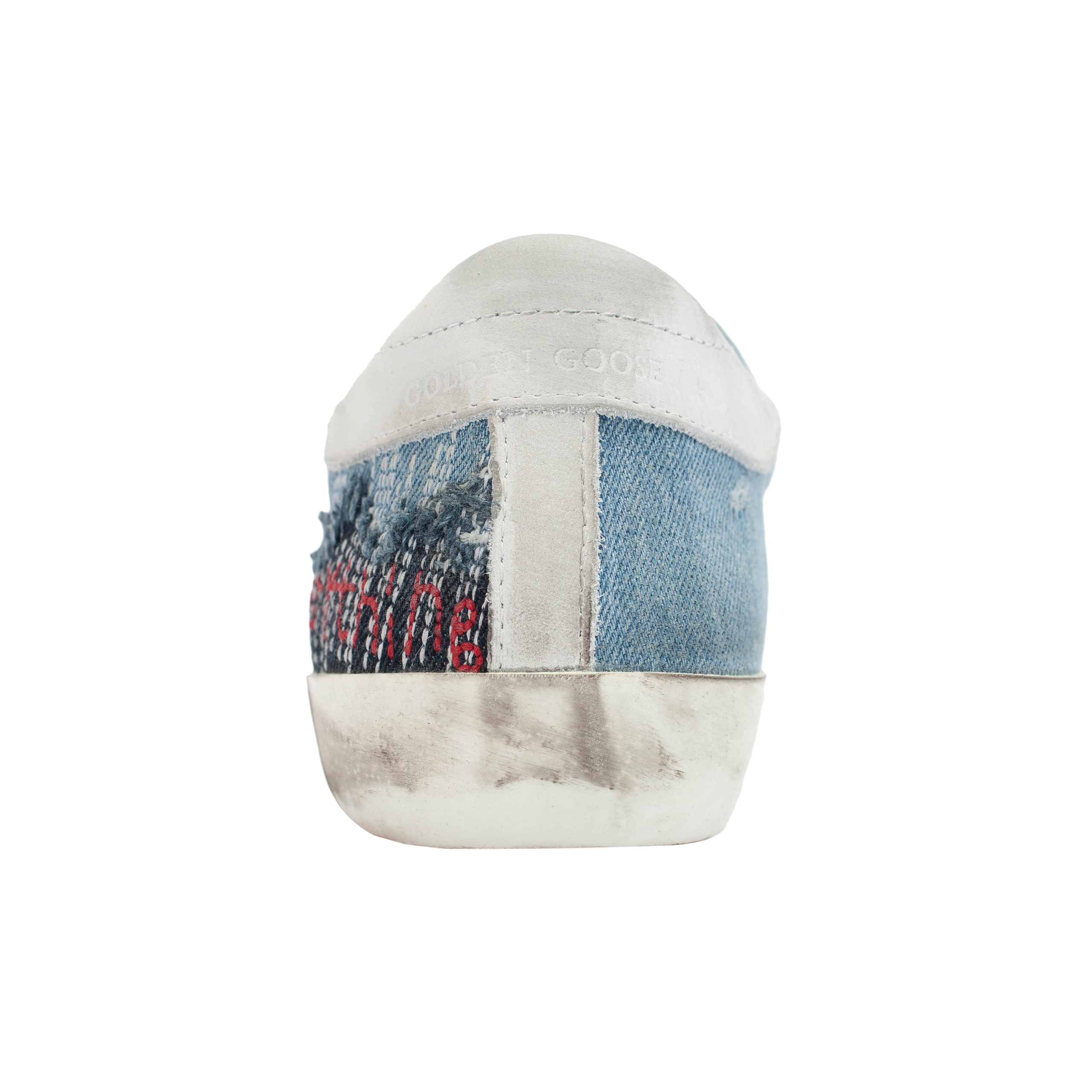 ★Golden Goose★ Superstar Penstar Sneakers Blue GMF00107F00 Buy Golden Goose men blue denim superstar penstar sneakers
