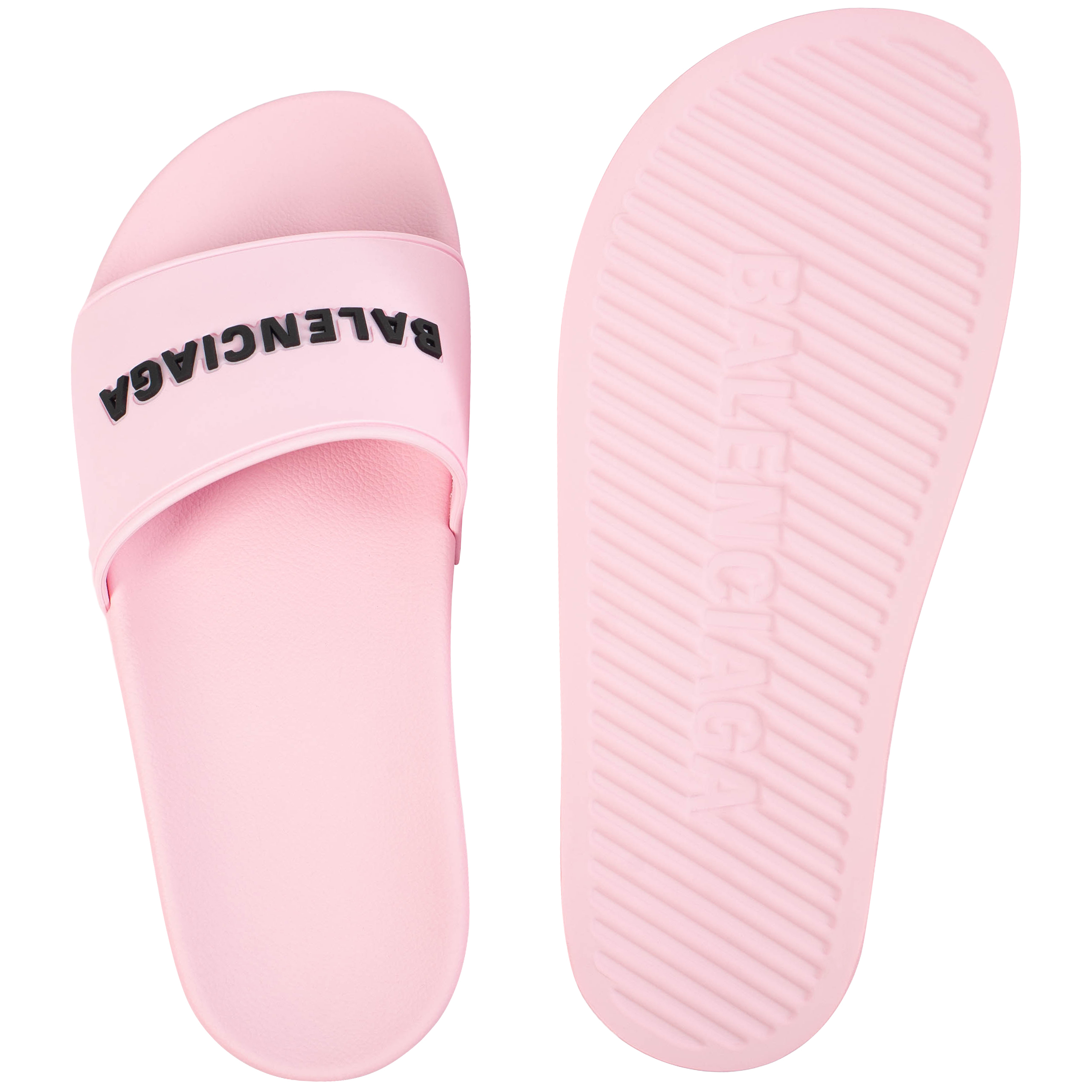 Get the Balenciaga Pool Slide Sandal in Pink from SV77 now ...