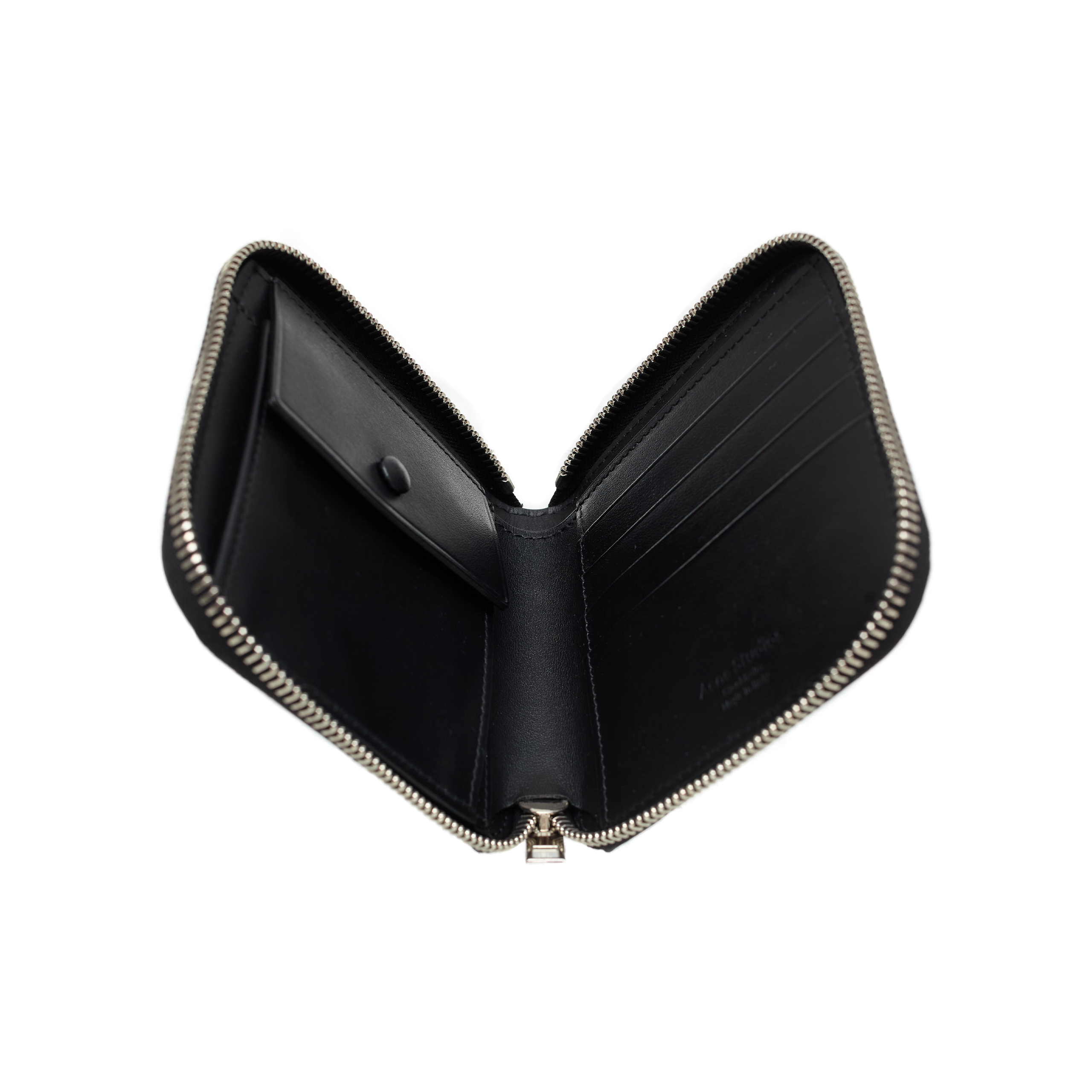 Acne Studios｜HALF-LENGTH WALLETS (CG0242 900) Acne Studios - Zip leather wallet - Black