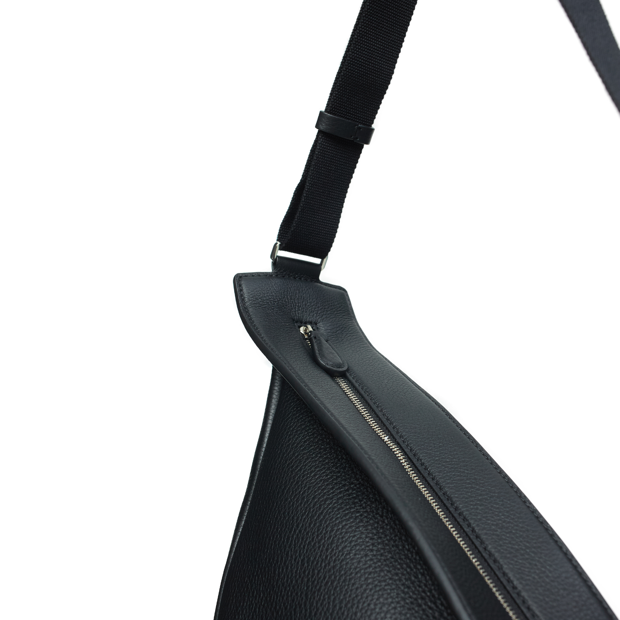 The Row Slouchy Banana Bag Large In Black