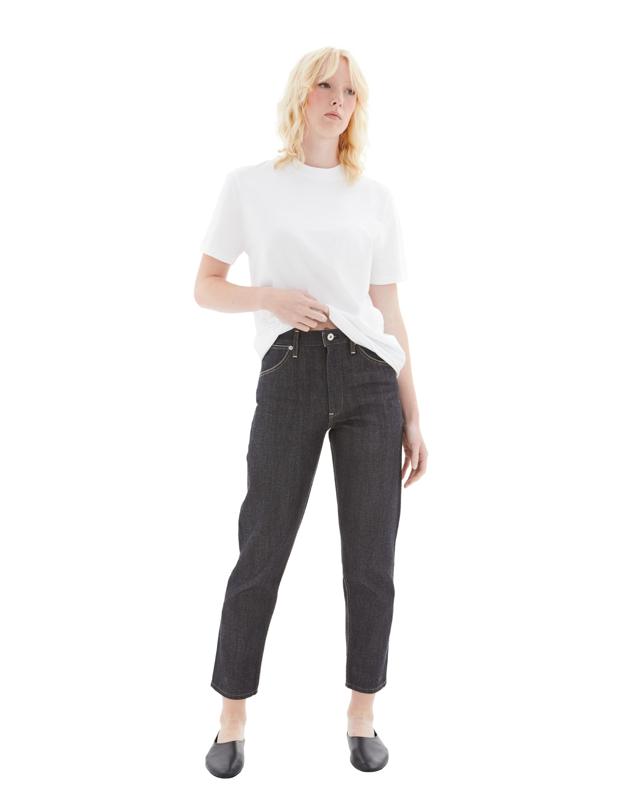 Jil Sander Jeans 02 Twisted In Black