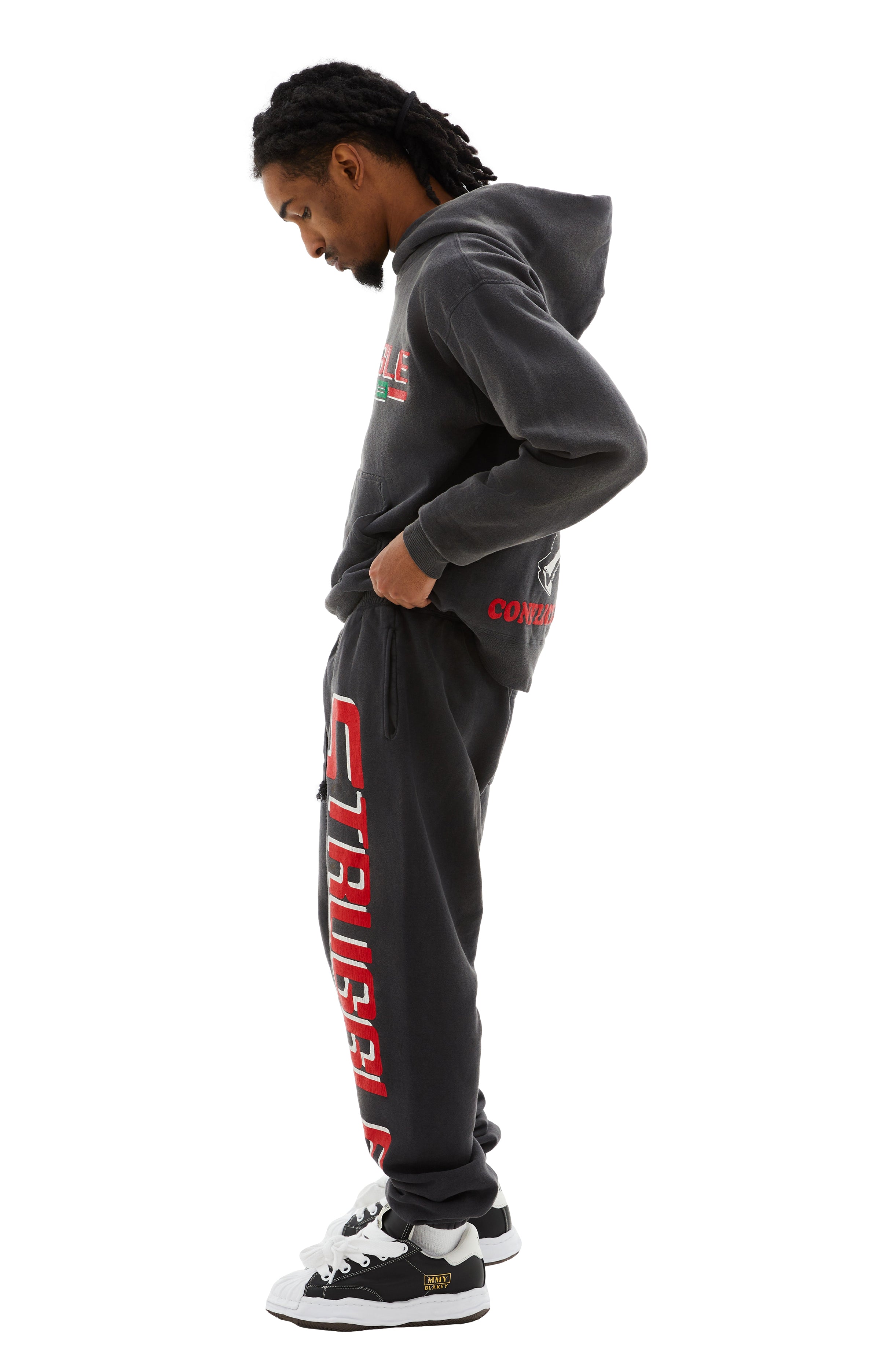 c*l様 L ブラック ☆ SSZ x Masterpiece / SWEATS SAINT M×××××× - セントマイケル25SS ラストマンコラボ VELOUR