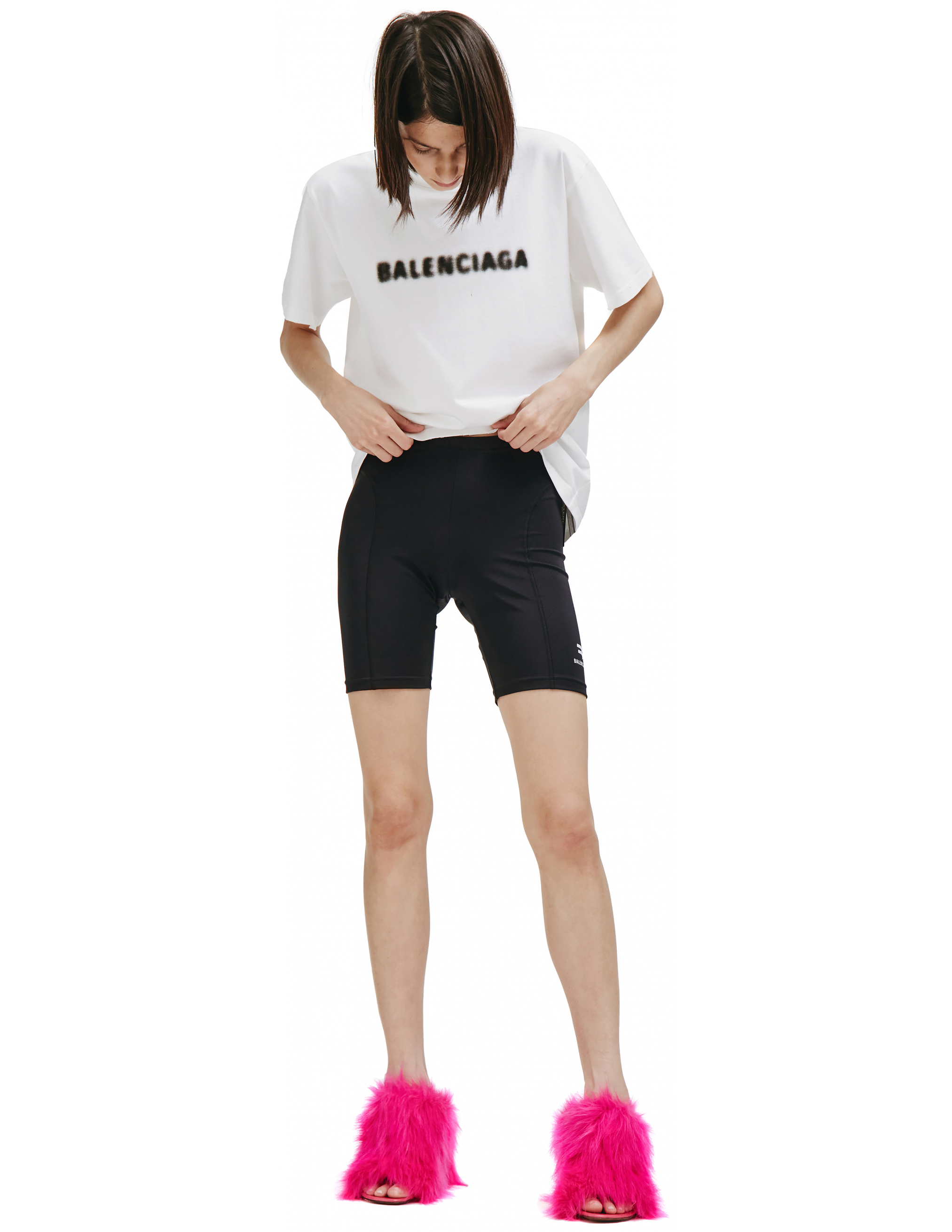 Balenciaga Black Cycling Short