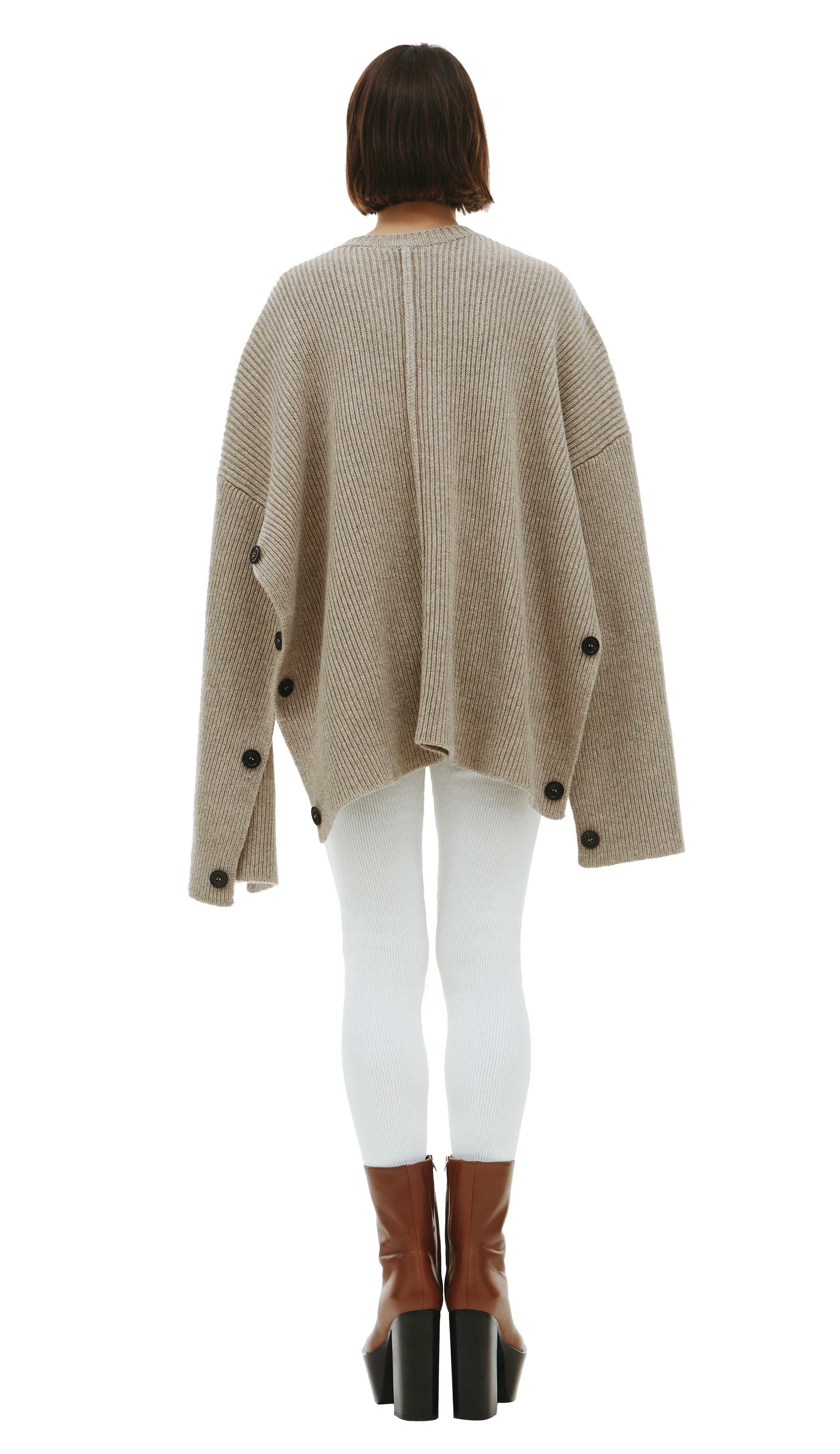 Peter do cape sweater in wool