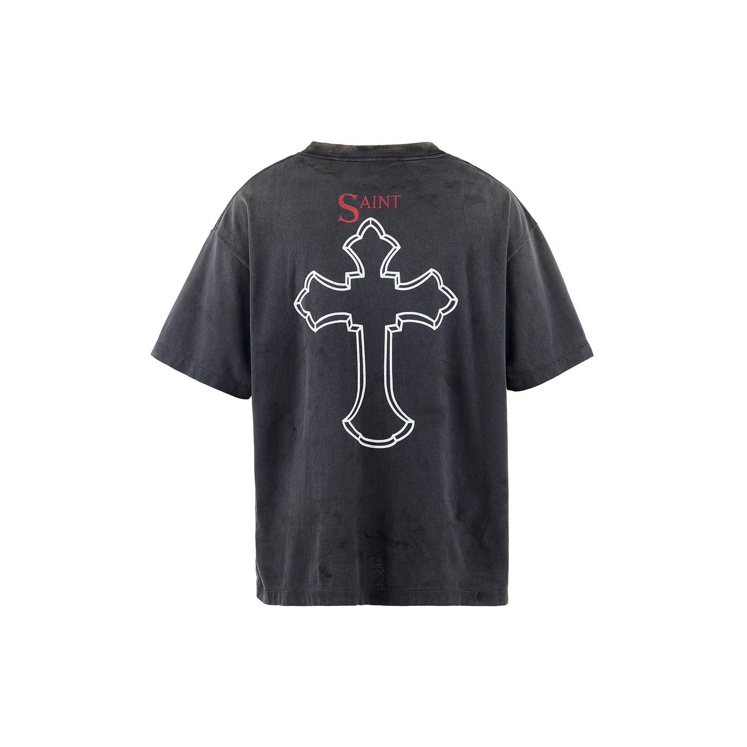 Tシャツ・カットソー SAINT MXXXXXX Men T Shirts LSMHR80000C40 Black Buy Saint Mxxxxxx men 2pc short sleeved tee for $434 online