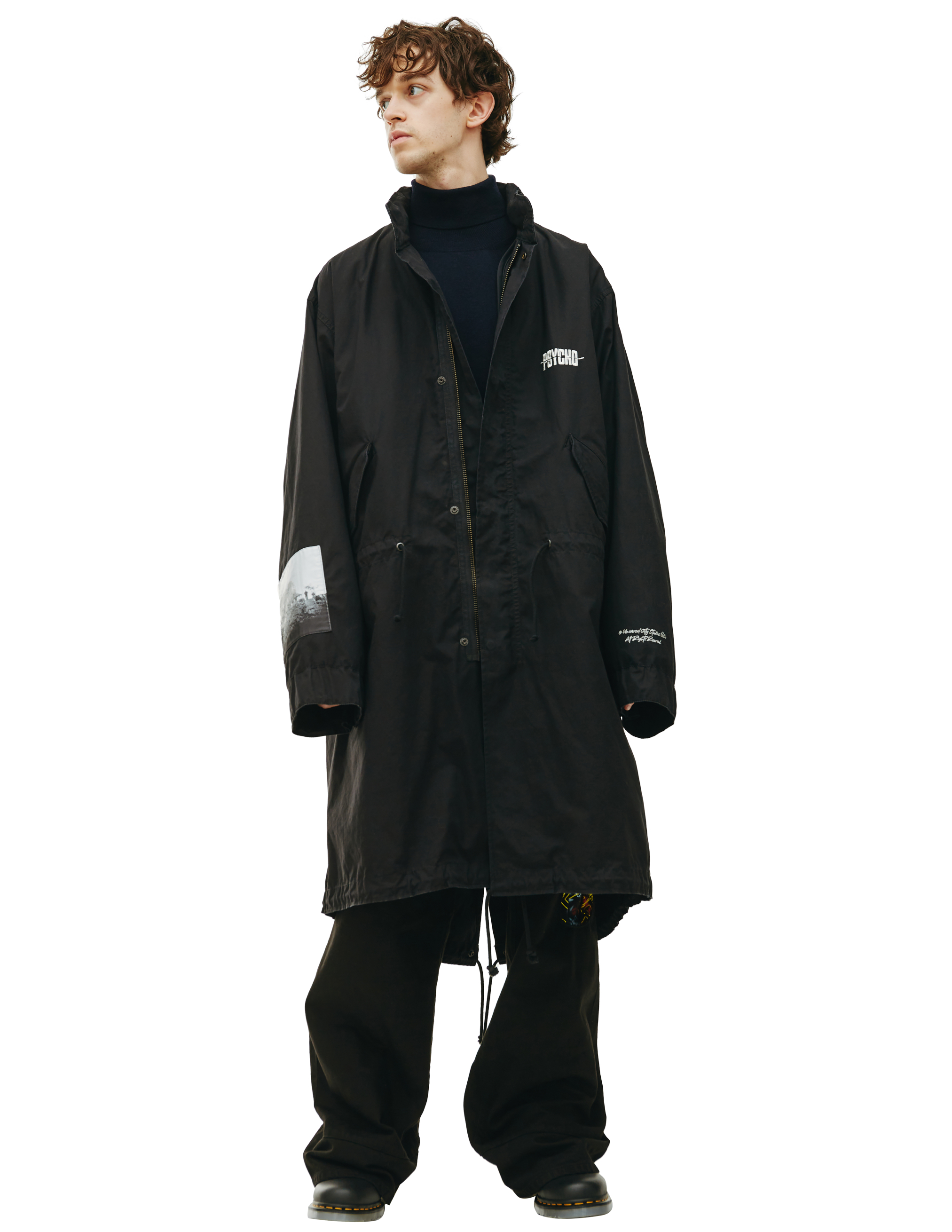 Undercover Psycho patch parka