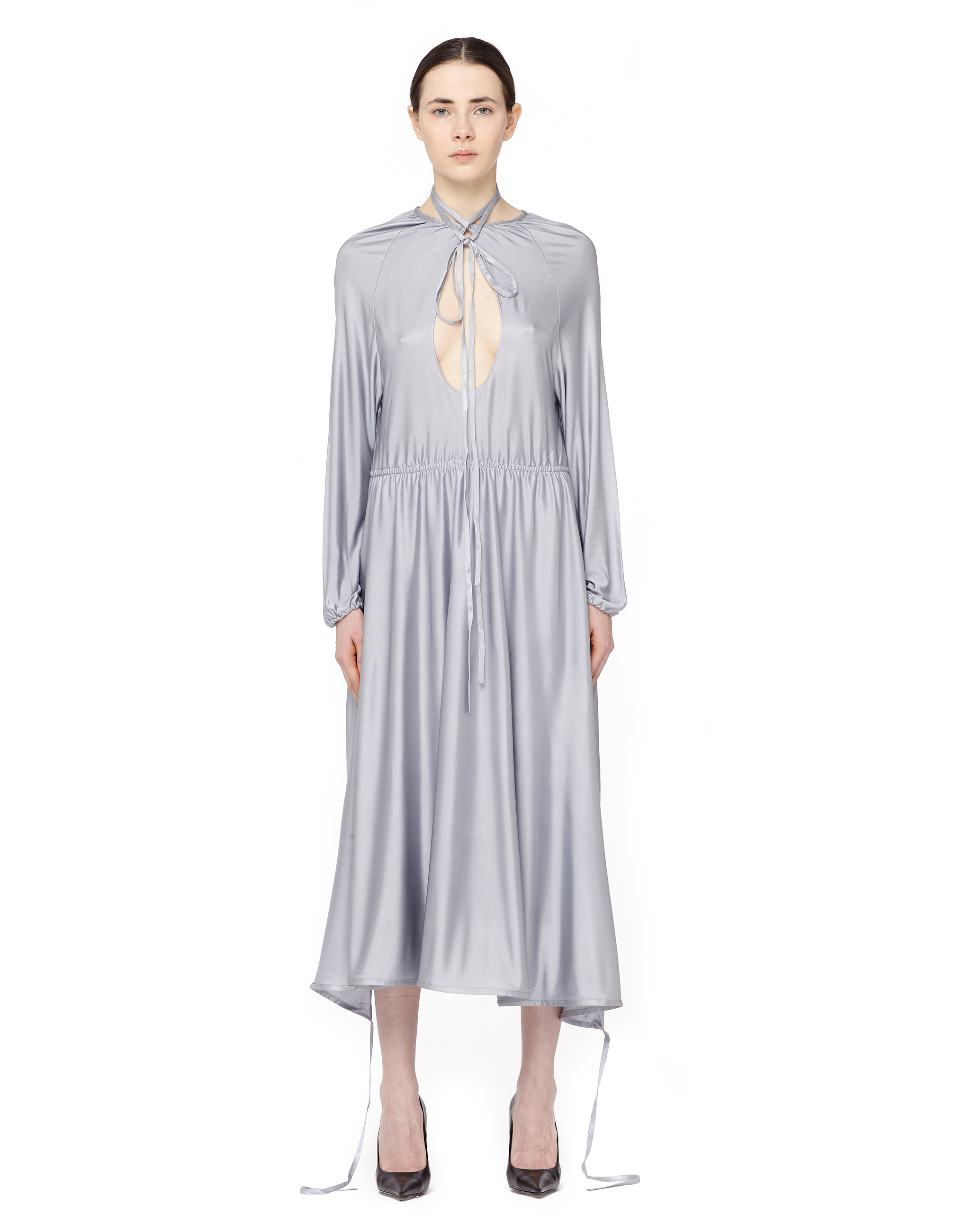 VETEMENTS Asymmetric cut-out midi dress