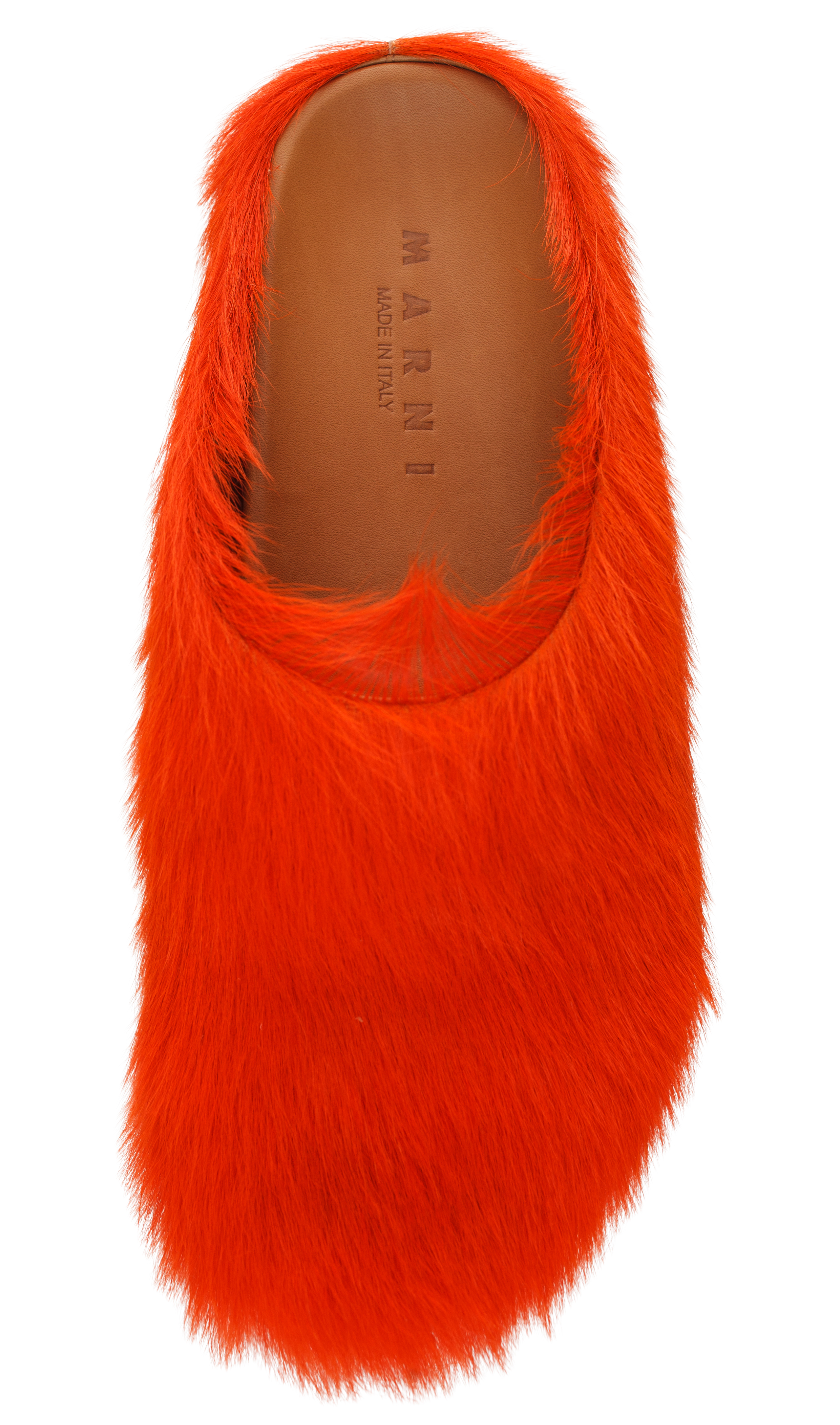 Buy Marni men orange fussbett sabot for $910 online on SV77