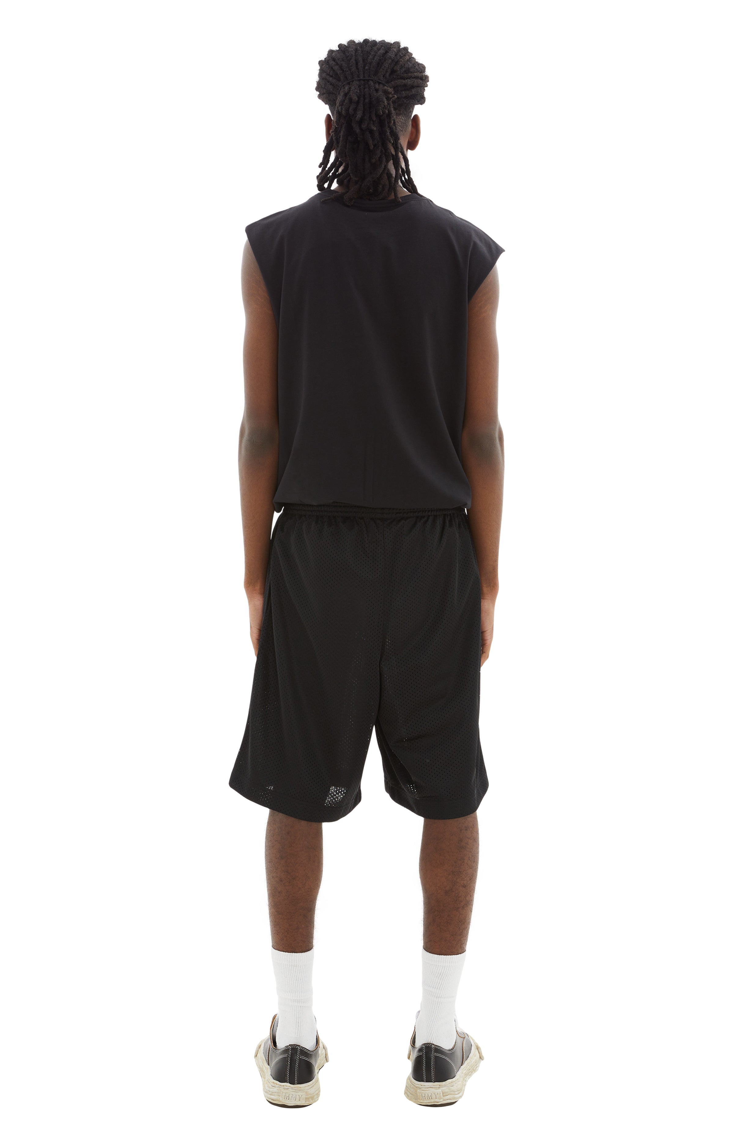 【SKY HIGH FARM WORKWEAR】SHF SAND Msize Buy SKY HIGH FARM WORKWEAR men shf sand mesh shorts for $168
