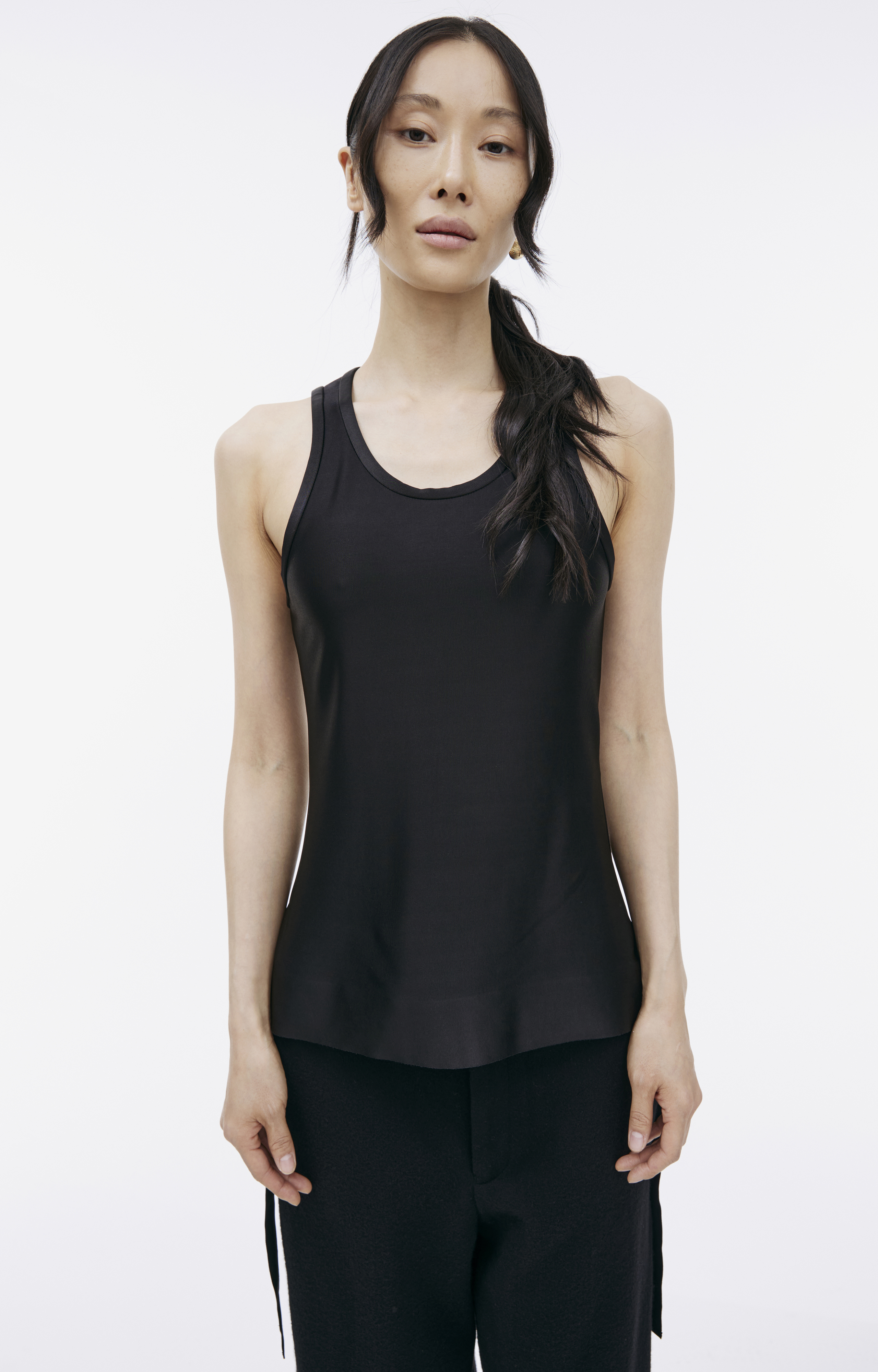 【JIL SANDER】sleeveless dress/追跡可能/全国送料無料 Jil Sander Panelled Sleeveless Dress | Black | FARFETCH JO