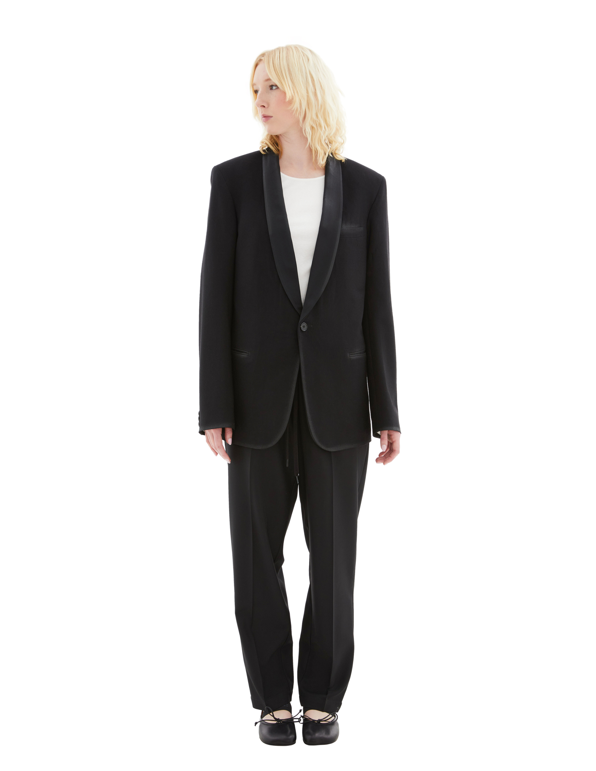 Maison Margiela Single-breasted wool jacket