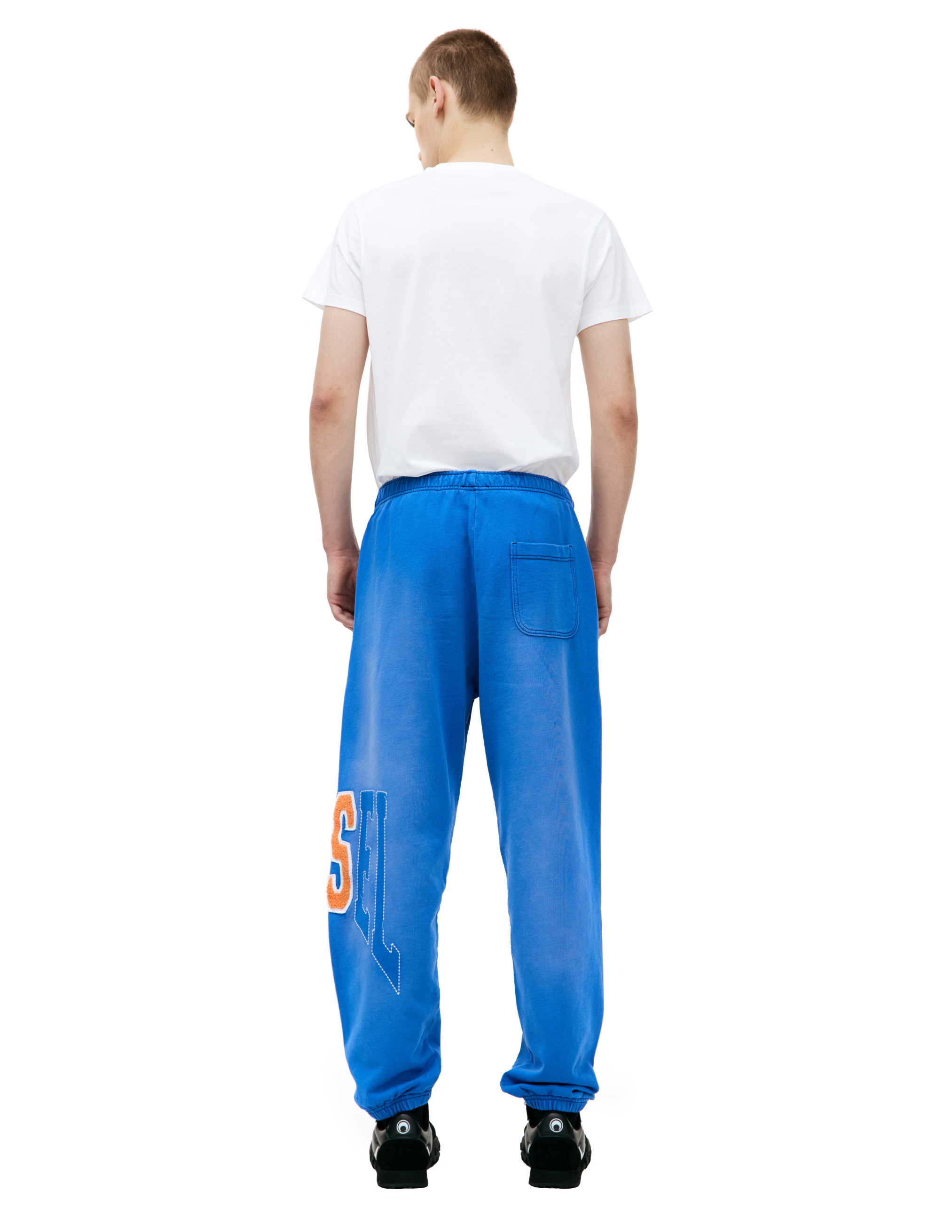 Shop Diesel P-marchi Sweatpants In Blue