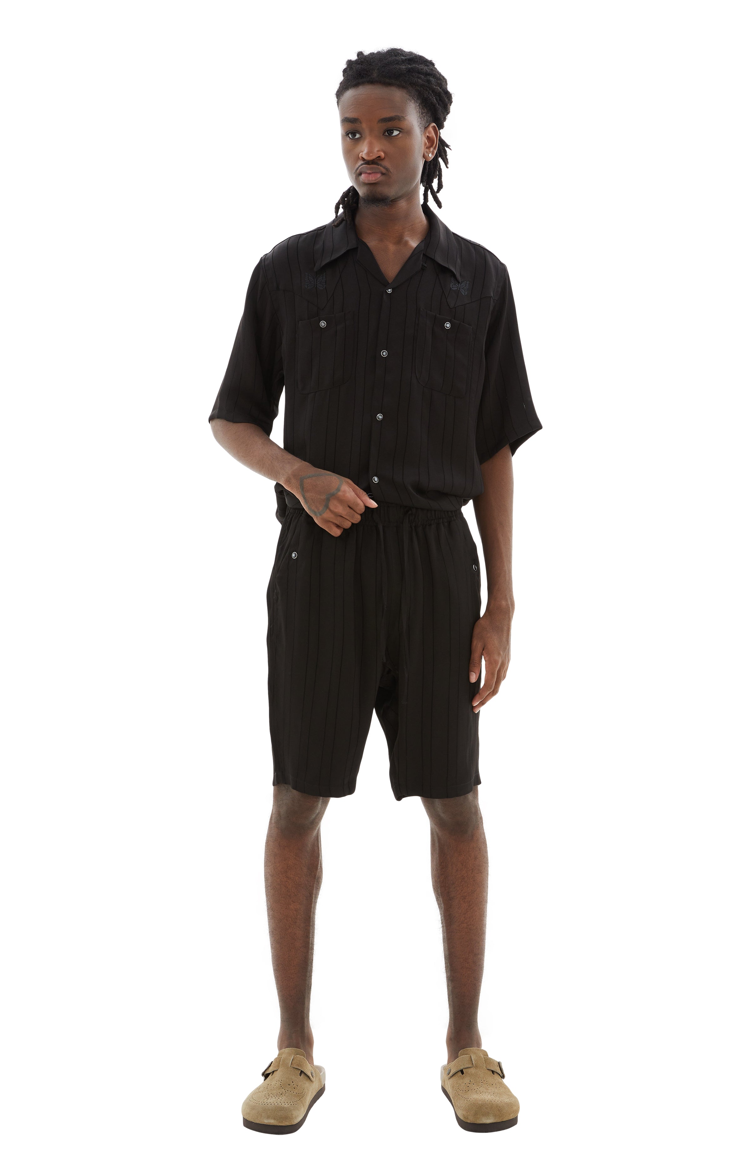 Needles string cowboy shorts M ショートパンツ Buy Needles men needles string cowboy short for $176 online