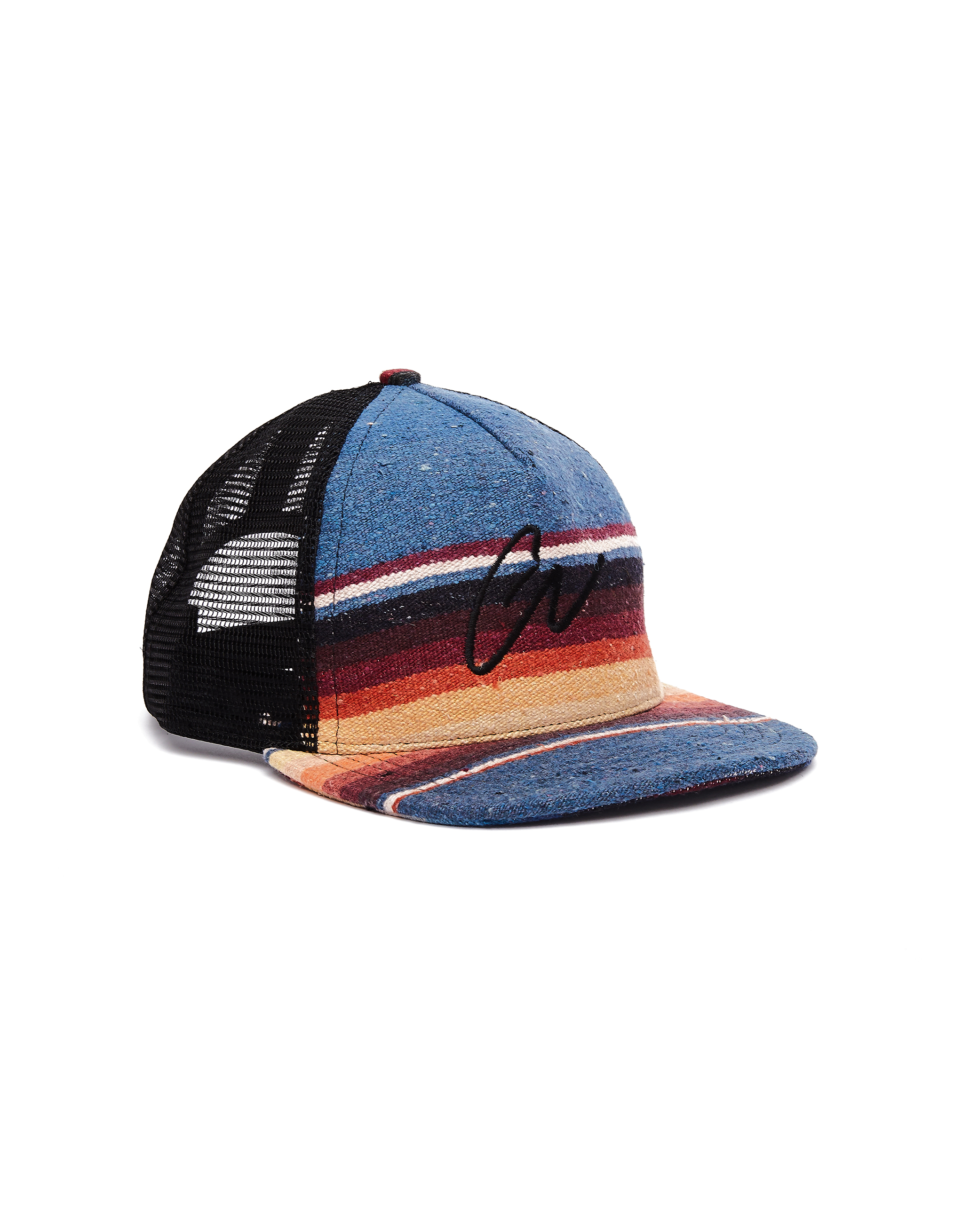 Buy Greg Lauren men multicolor wool & cotton cap for €256 online 