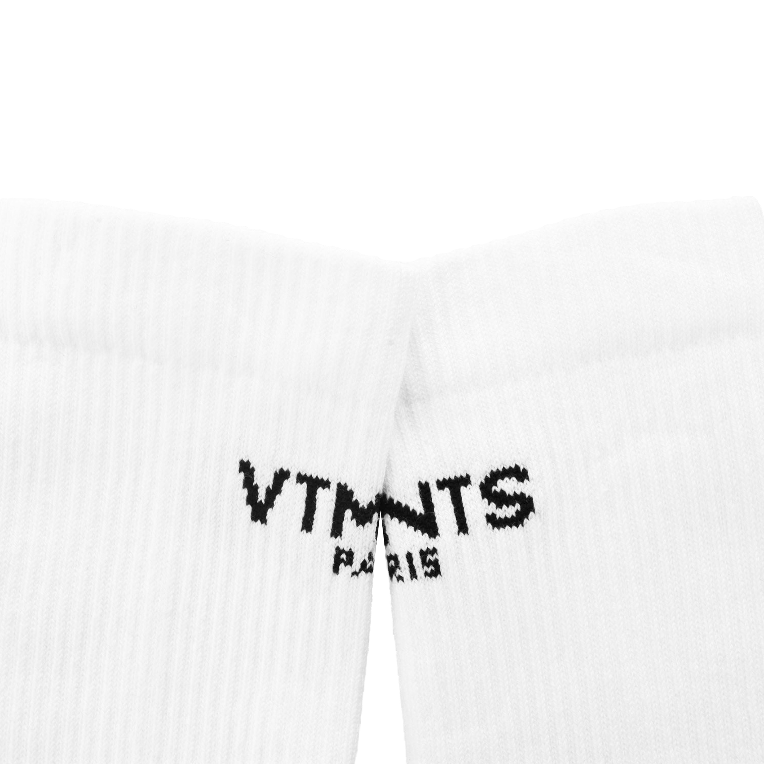 Shop Vtmnts White Logo Socks
