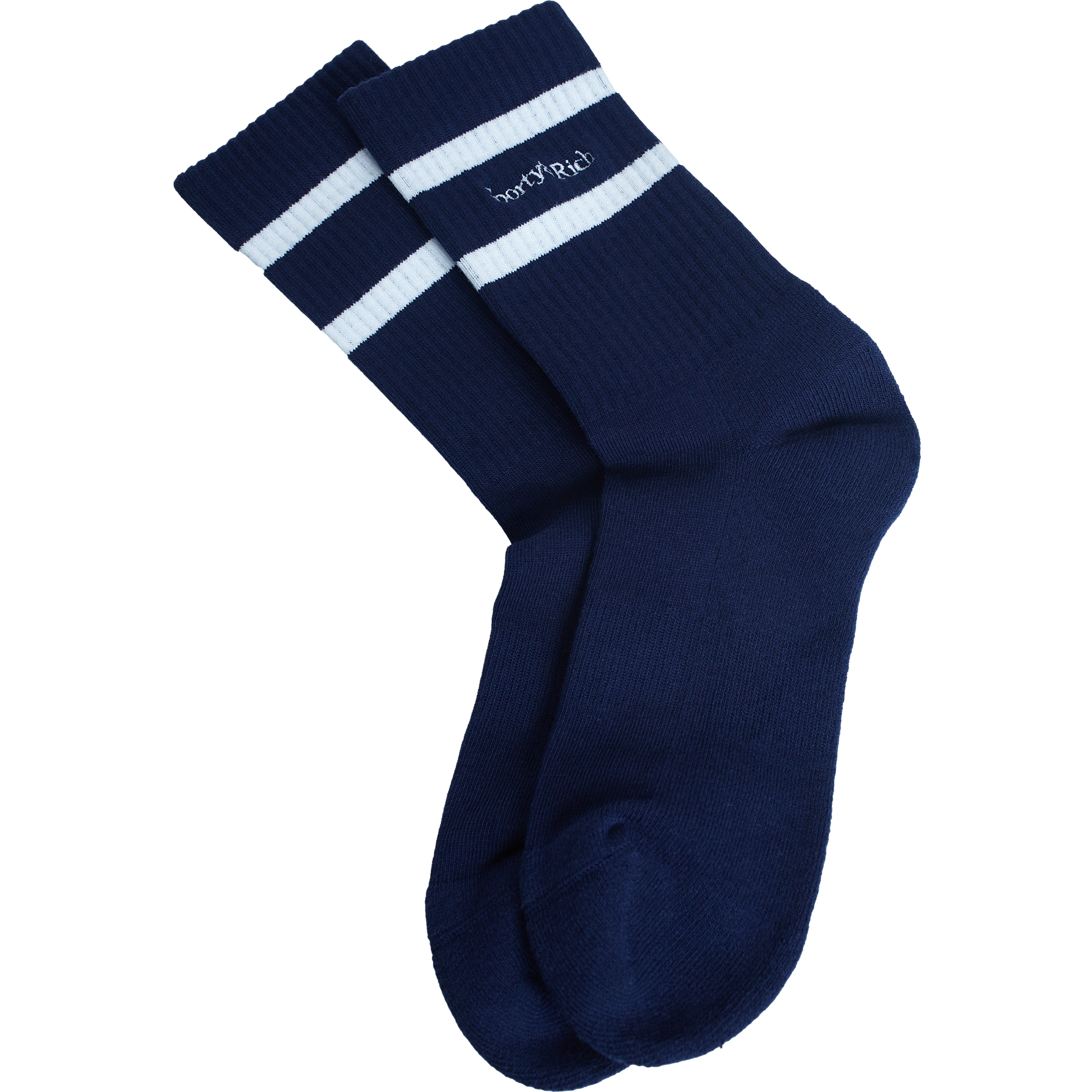 SPORTY & RICH Logo cotton socks