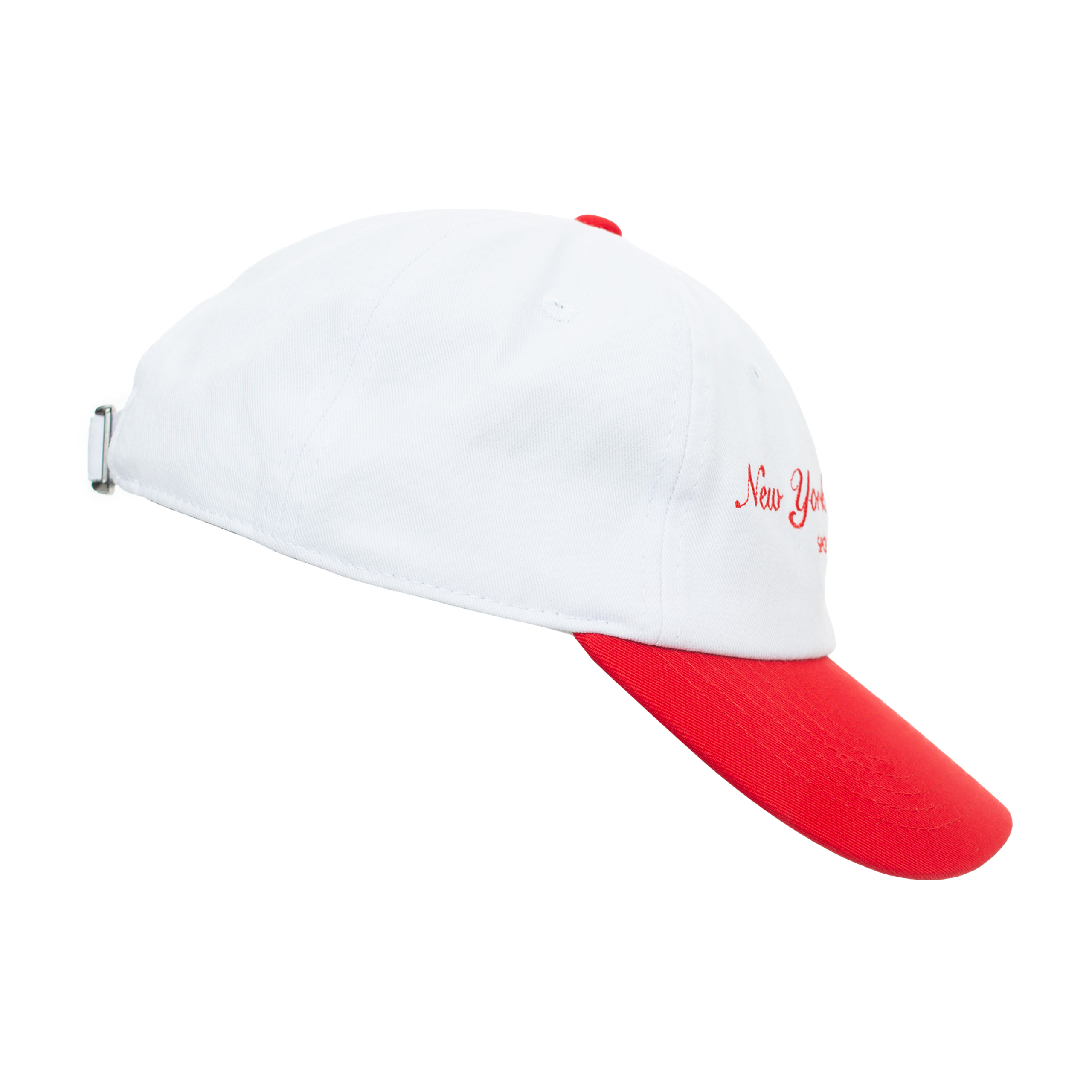 Buy SPORTY & RICH men red 'new york tennis club' cap for $60
