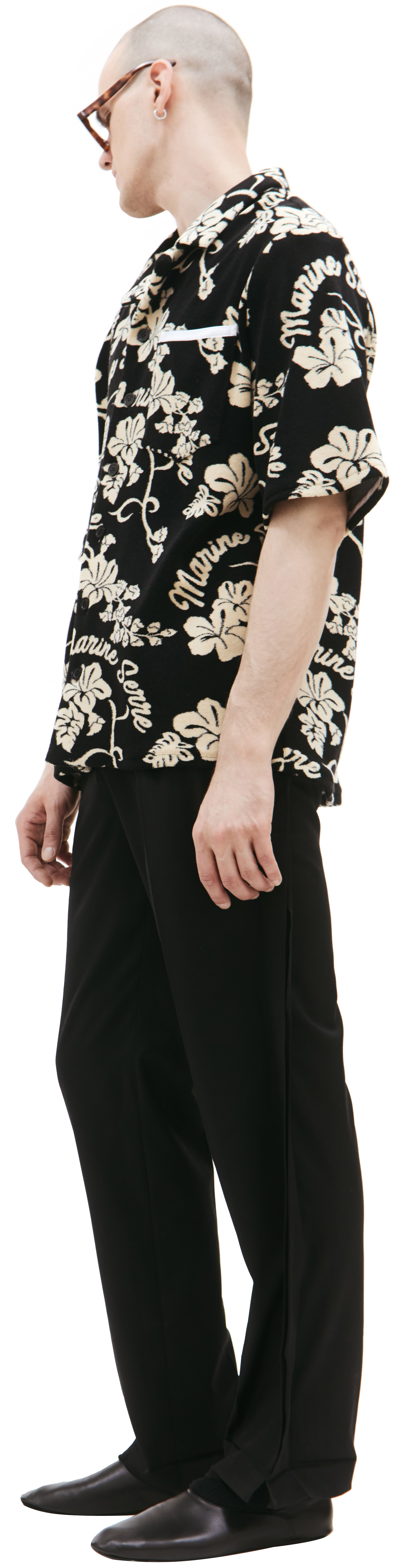24SS◆MARINE SERRE◆ジャカードタオル バイザー キャップ ロゴ 24th-c01-1.jpg