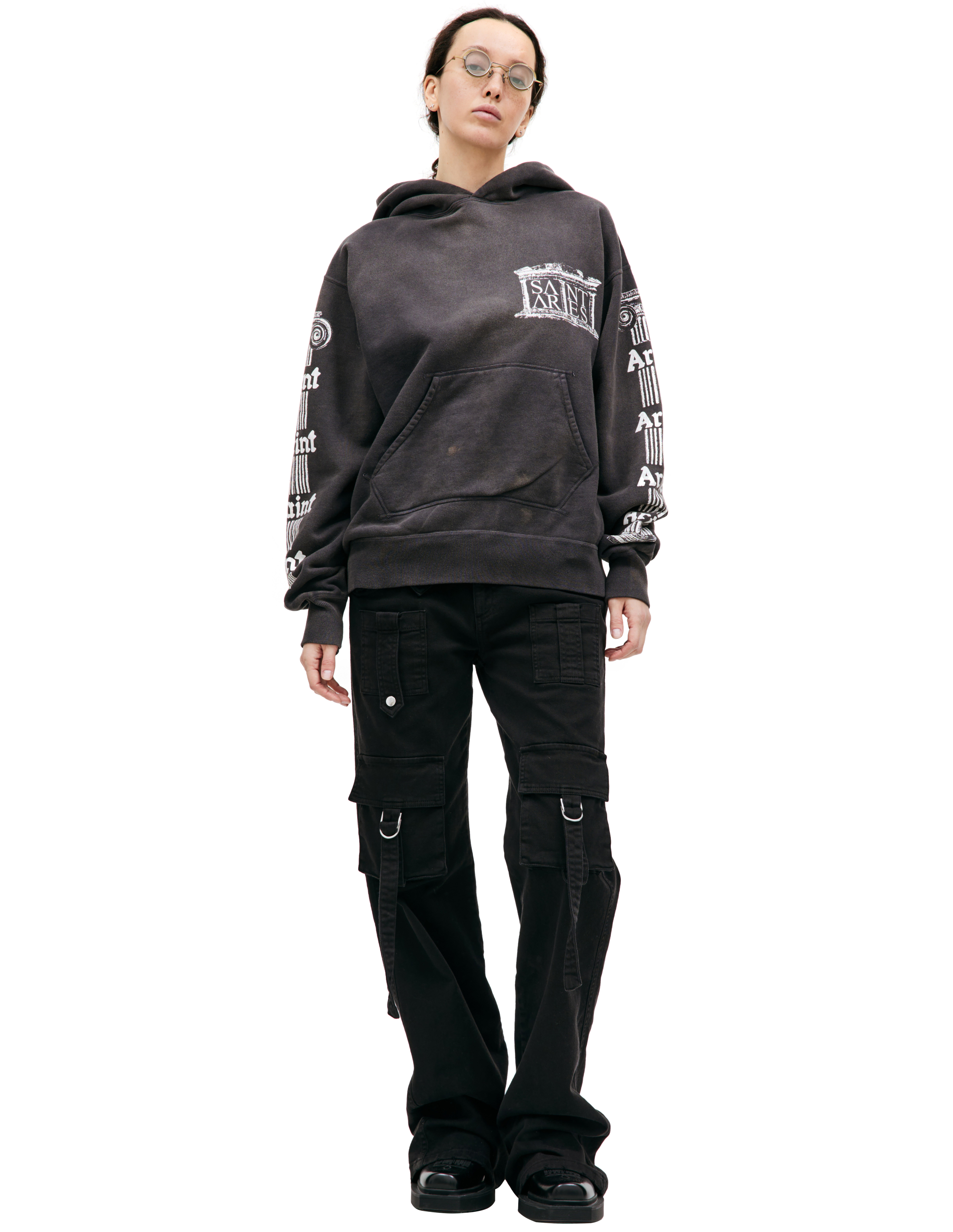 Saint Michael Saint Michael х Aries printed hoodie