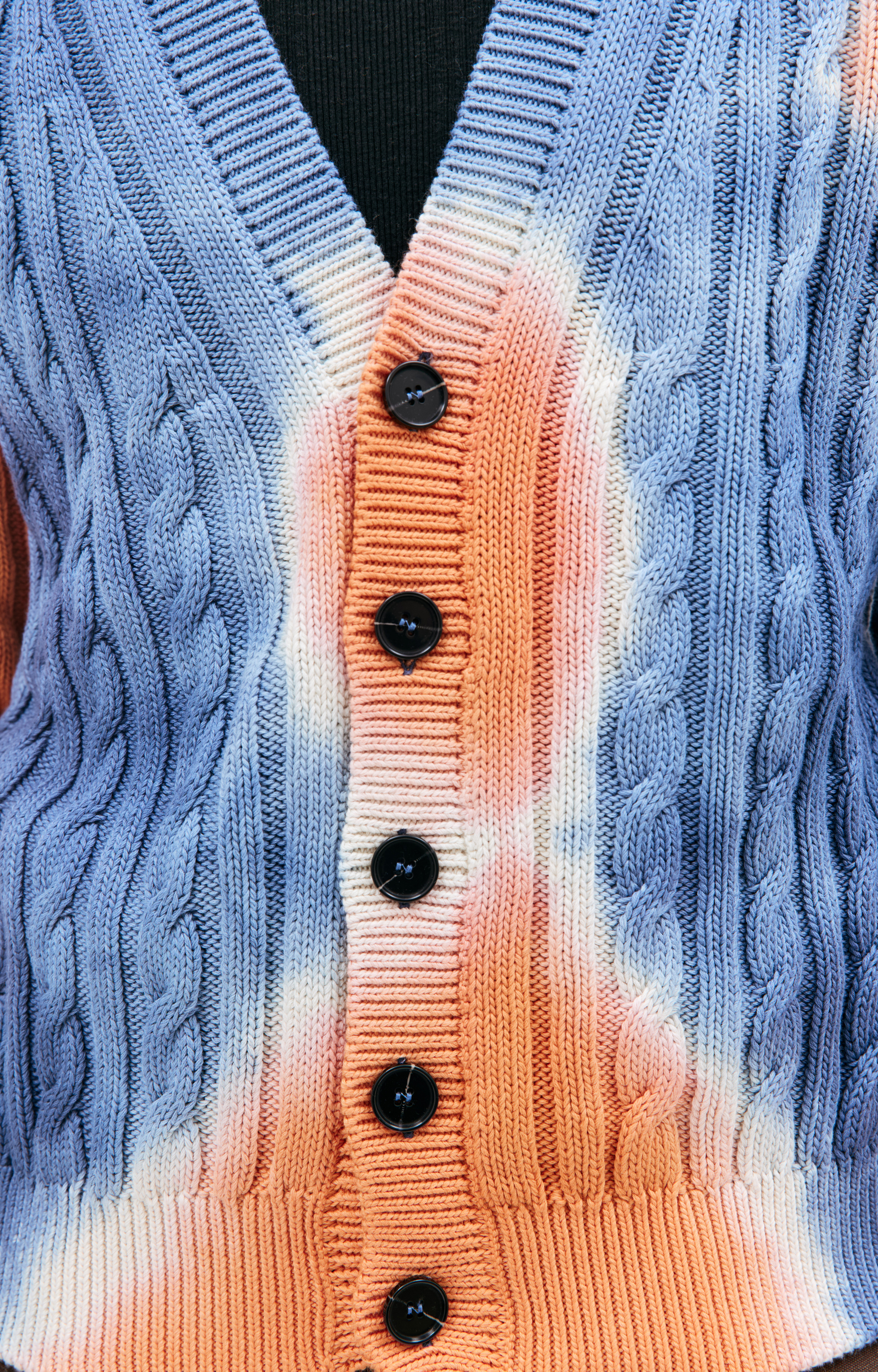 Buy Diesel women multicolor j-jonny rib knit cardigan for $278