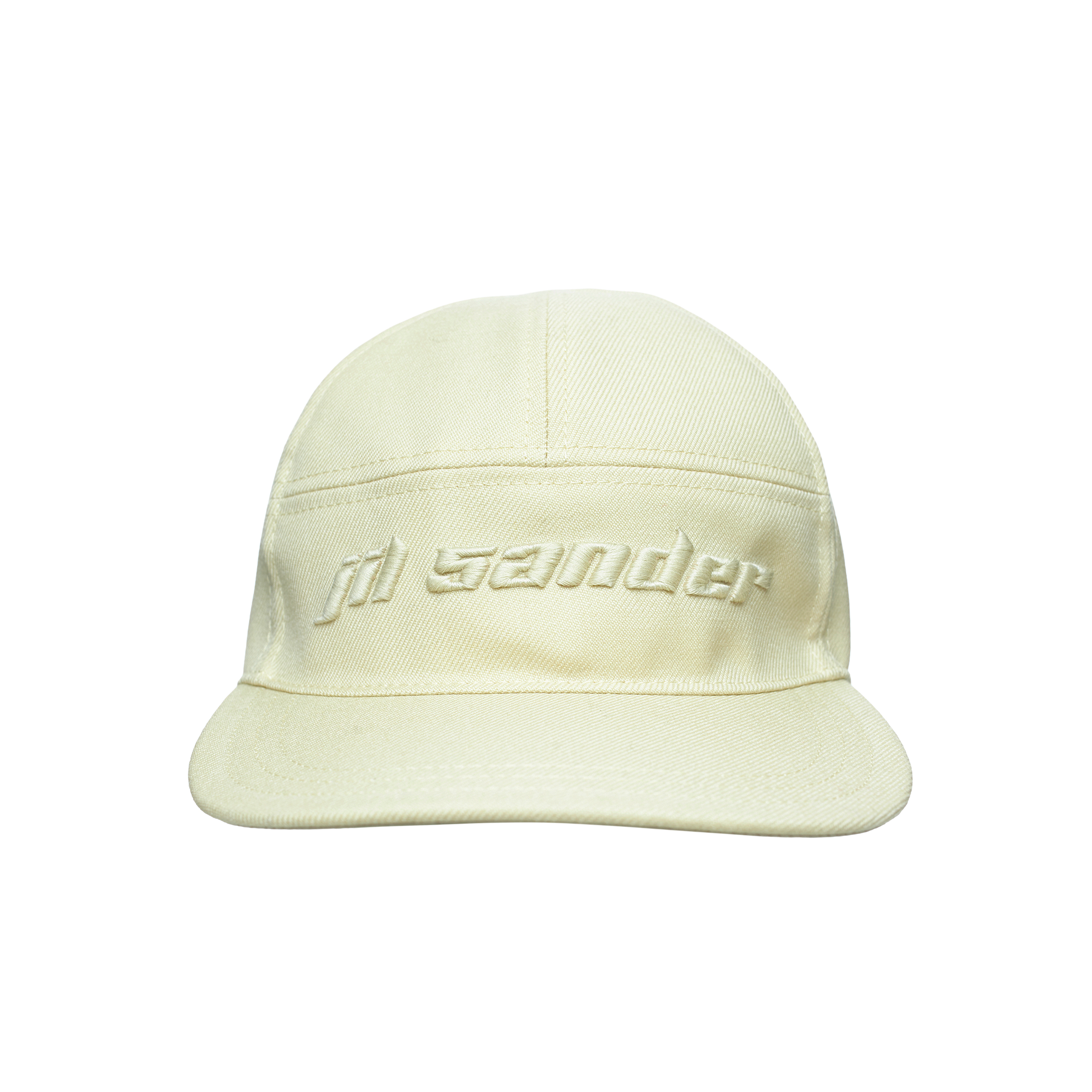 【Jil Sander】Logo Embroidered Baseball Cap Open Beige Buy Jil Sander men beige wool cap for €385 online on SV77