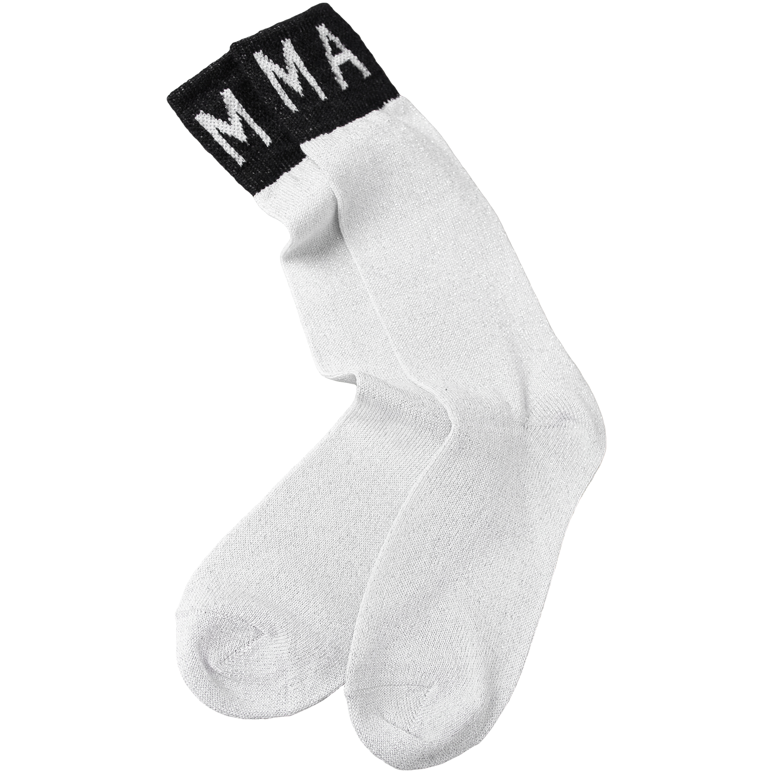 Marni White Shimmer Socks