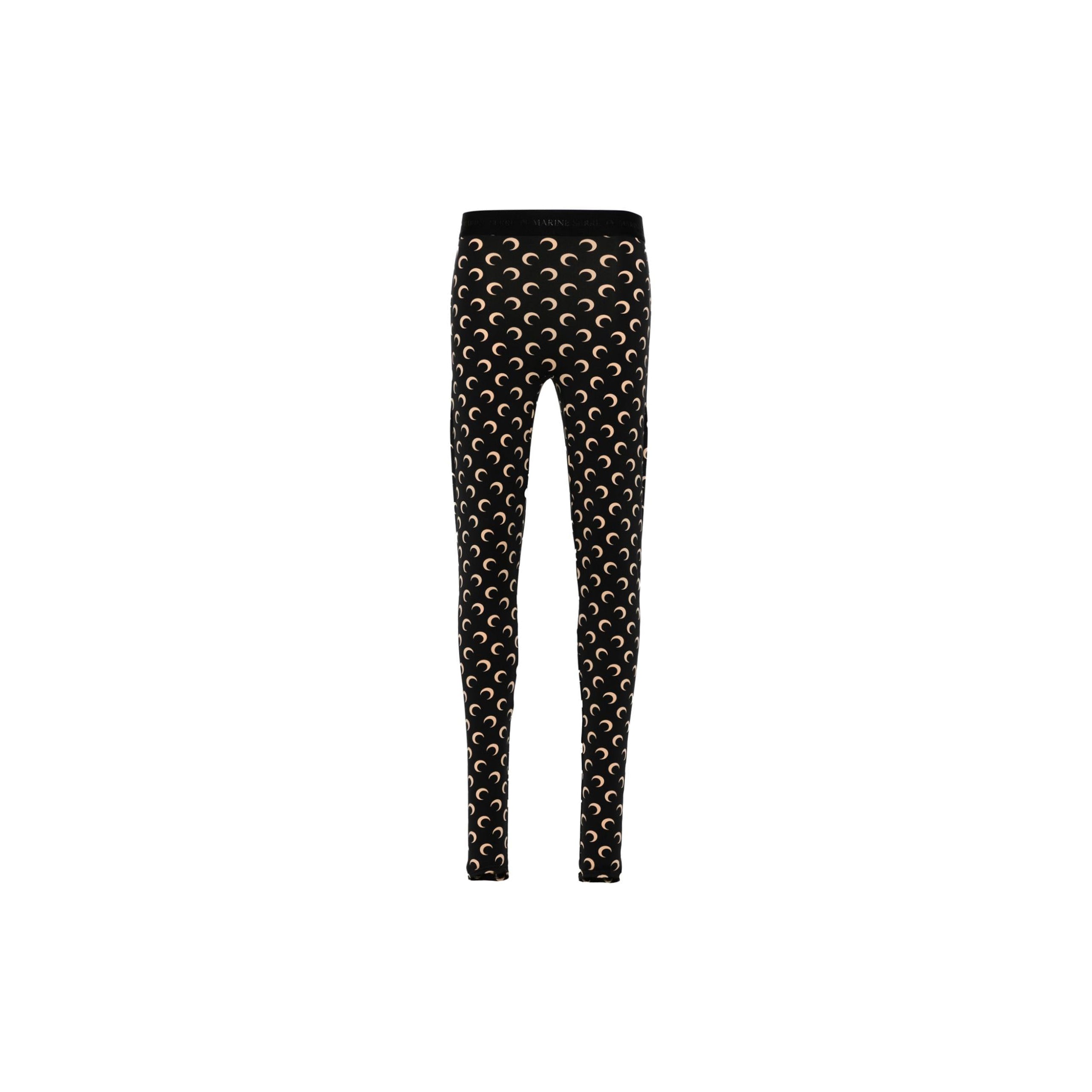 MARINE SERRE Recycled Moon Jersey Stirrup Leggings