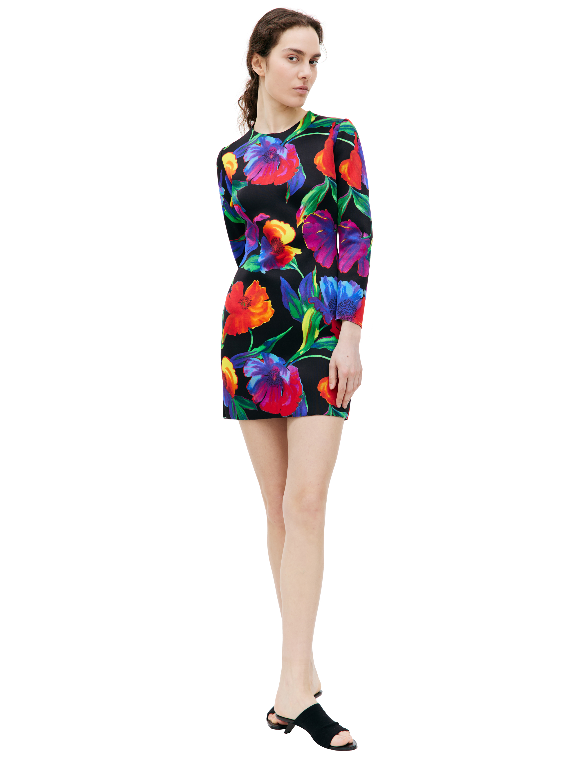 Flower Printed 3D Dress