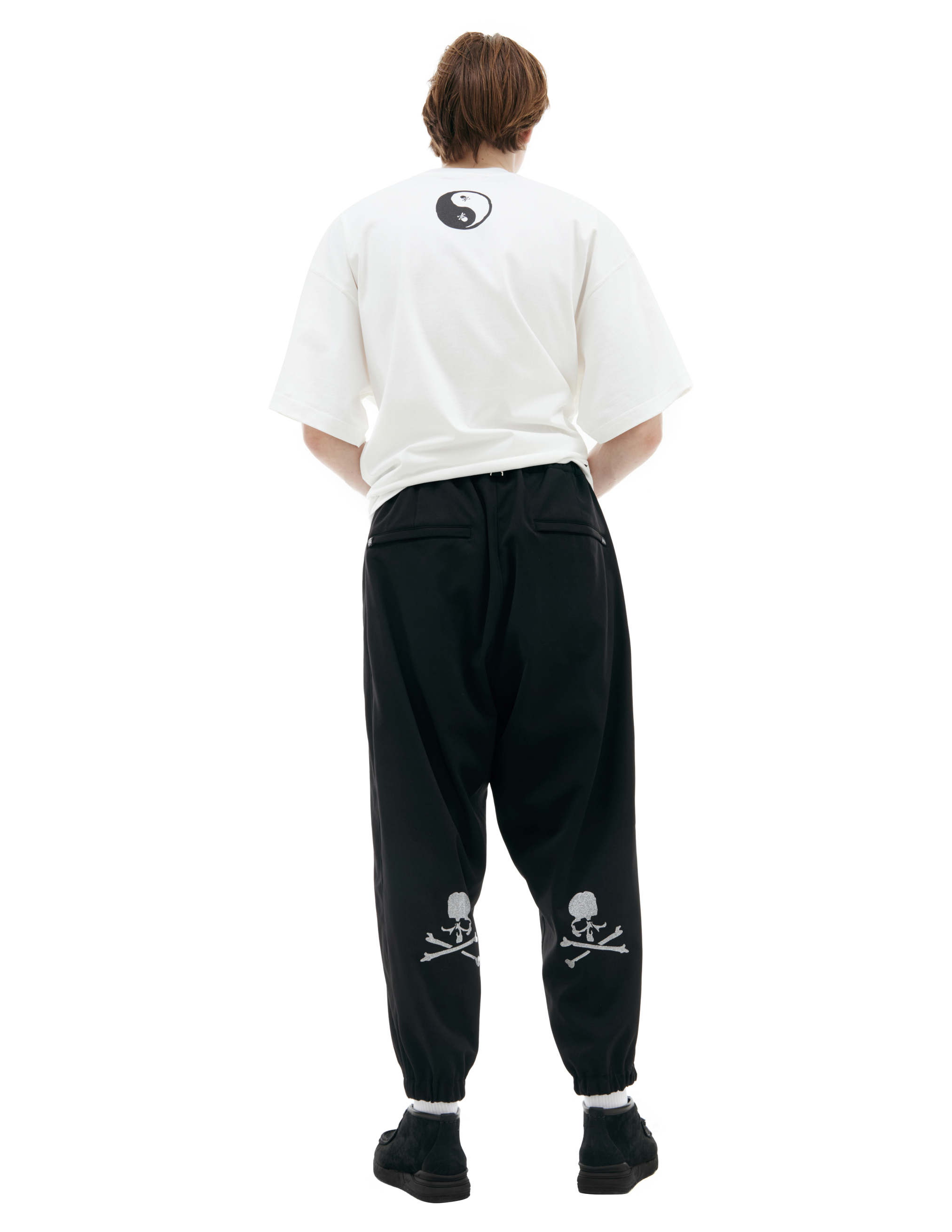 Mastermind Japan Trousers With Logo In Black