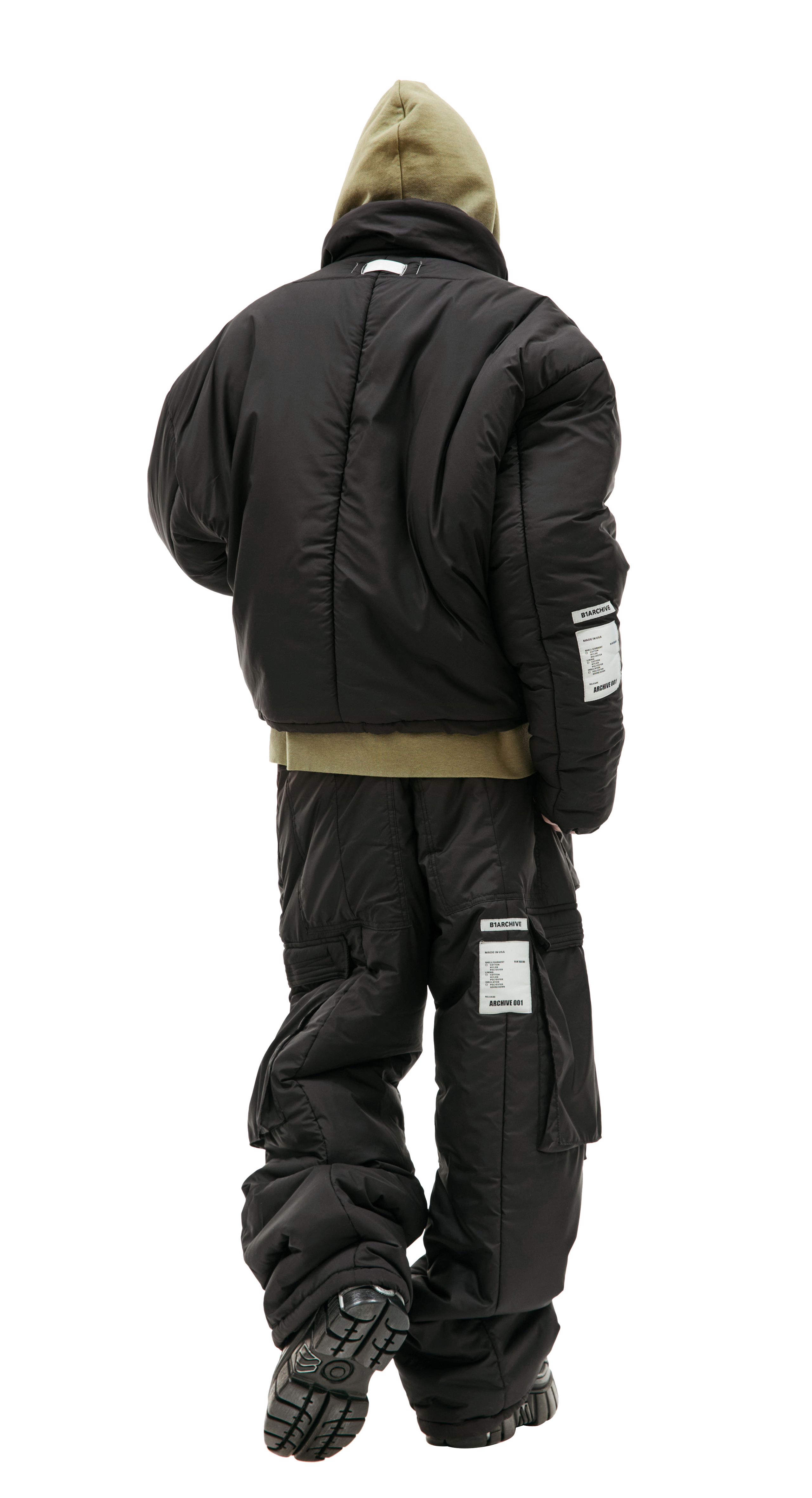 ALMOST BLACK bomber jacket 16AW ARCHIVE