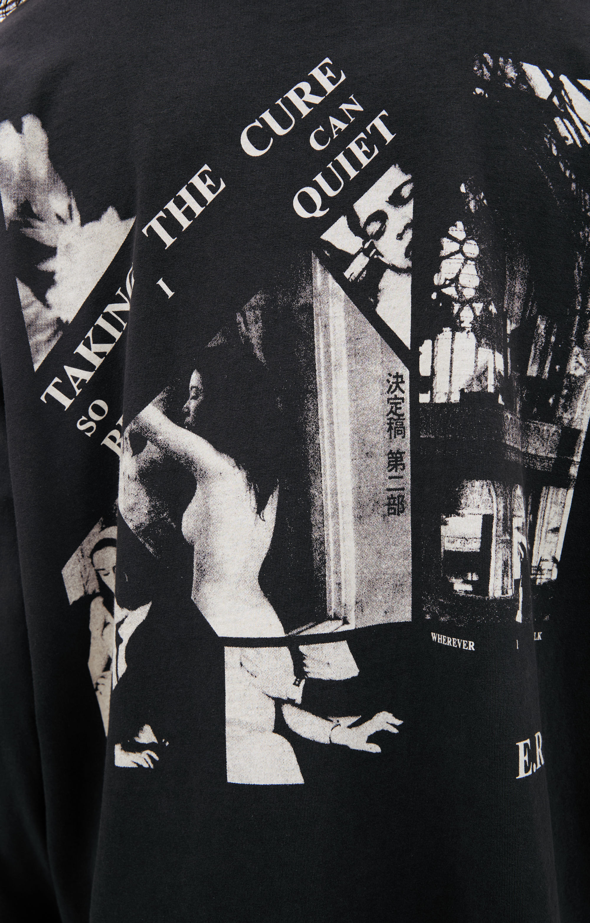 Buy Enfants Riches Déprimés men dark grey longsleeve with logo for
