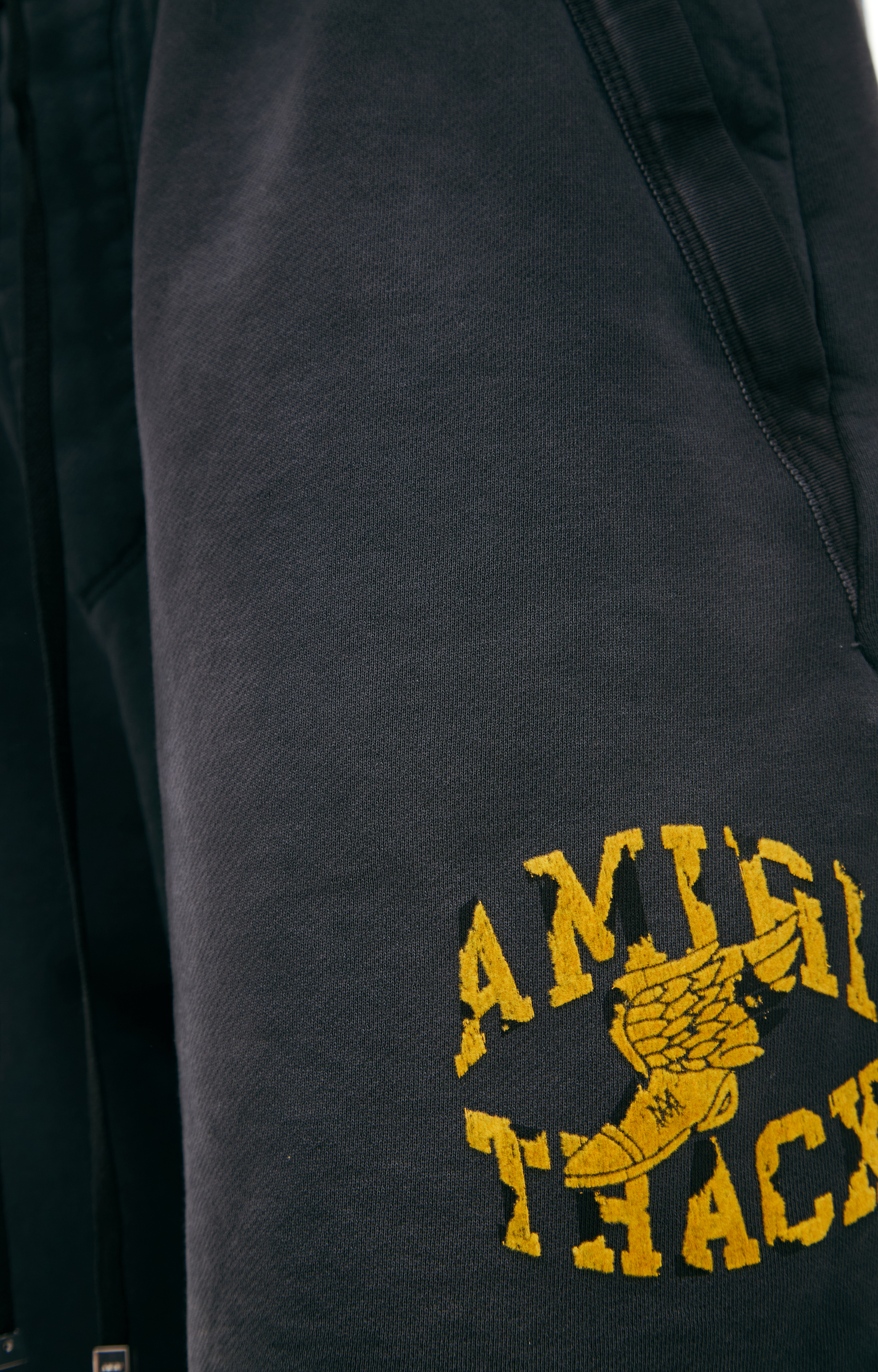 Buy AMIRI men black cotton shorts for $525 online on SV77, AMJYSS1002
