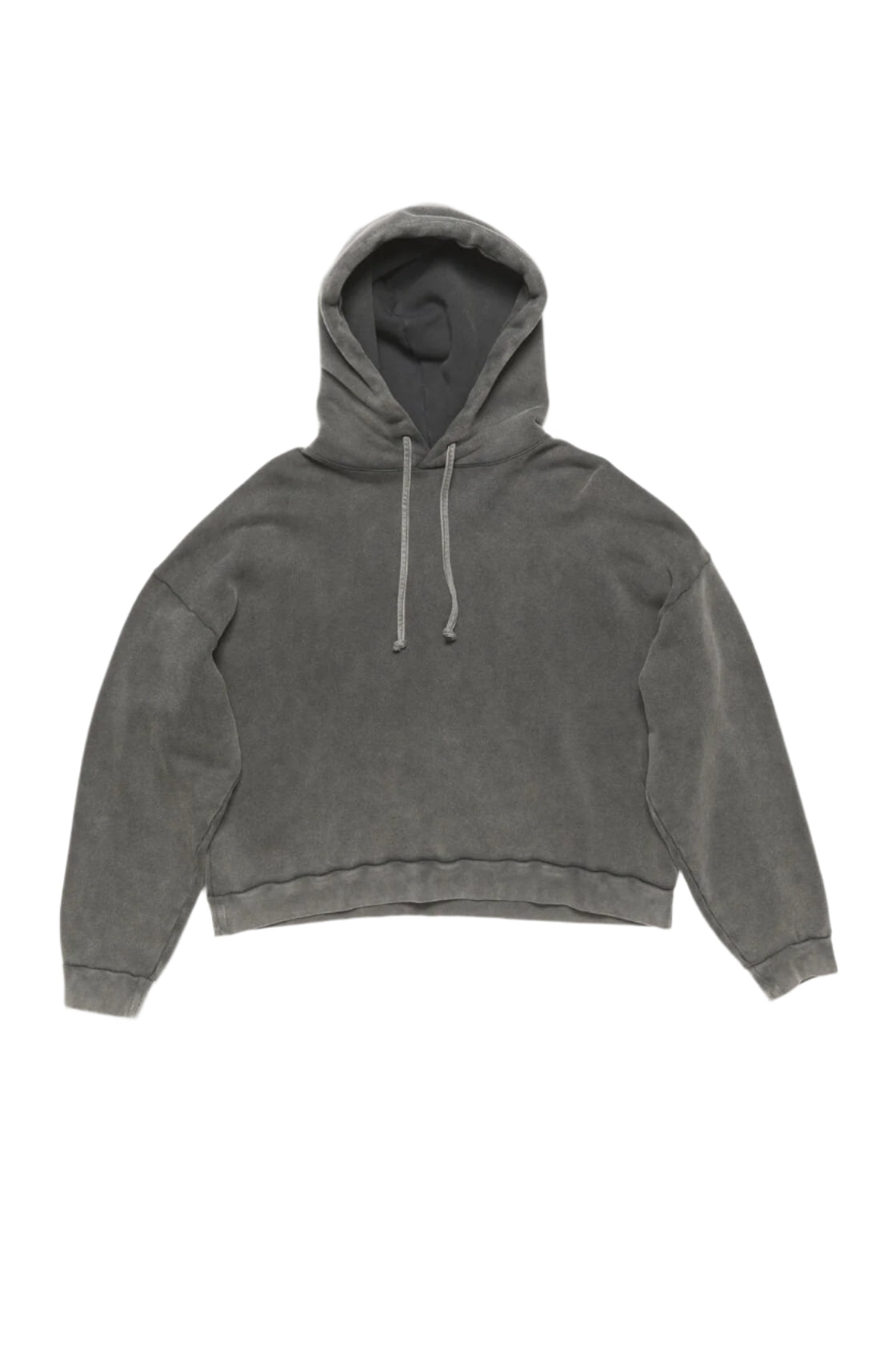 Acne Studios Men's Fester Vintage Hoodie in Faded Black, Size Large/X-Large