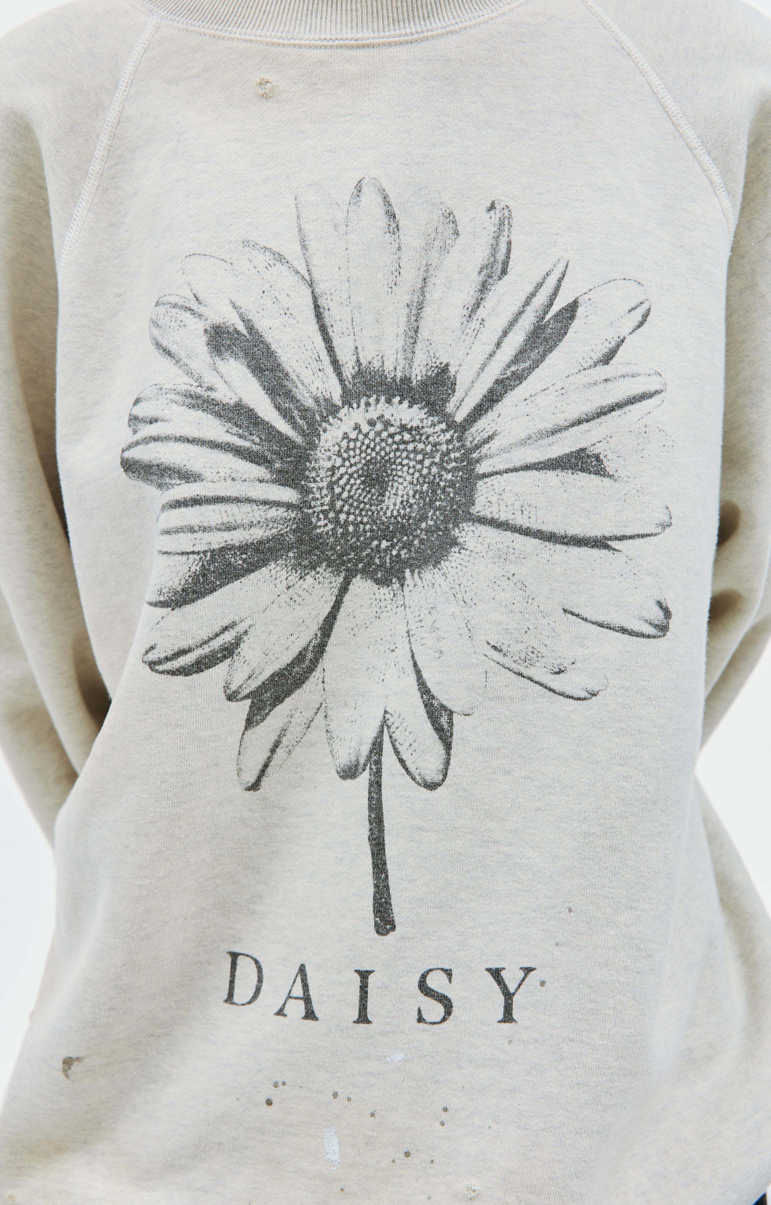 Buy Saint Michael men beige 'daisy' printed sweatshirt for £740