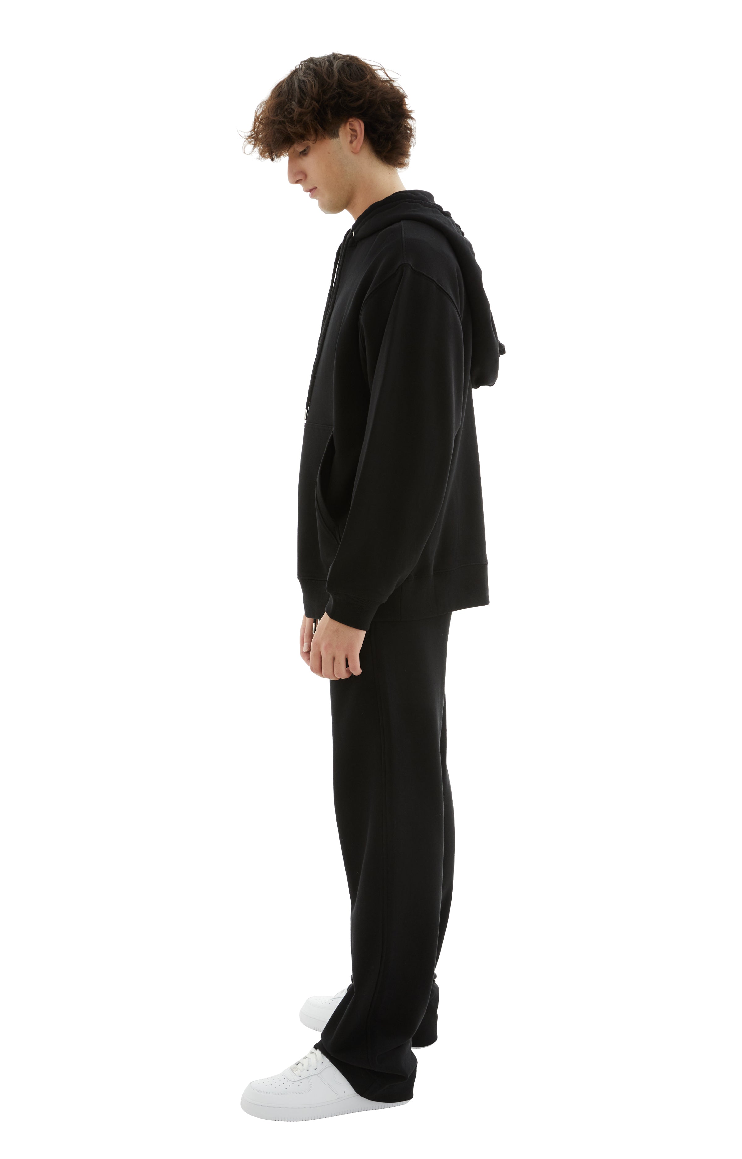 Dries Van Noten 0108421466514 関税送料込 Buy Dries Van Noten men haxel twin drawstring cotton hoodie