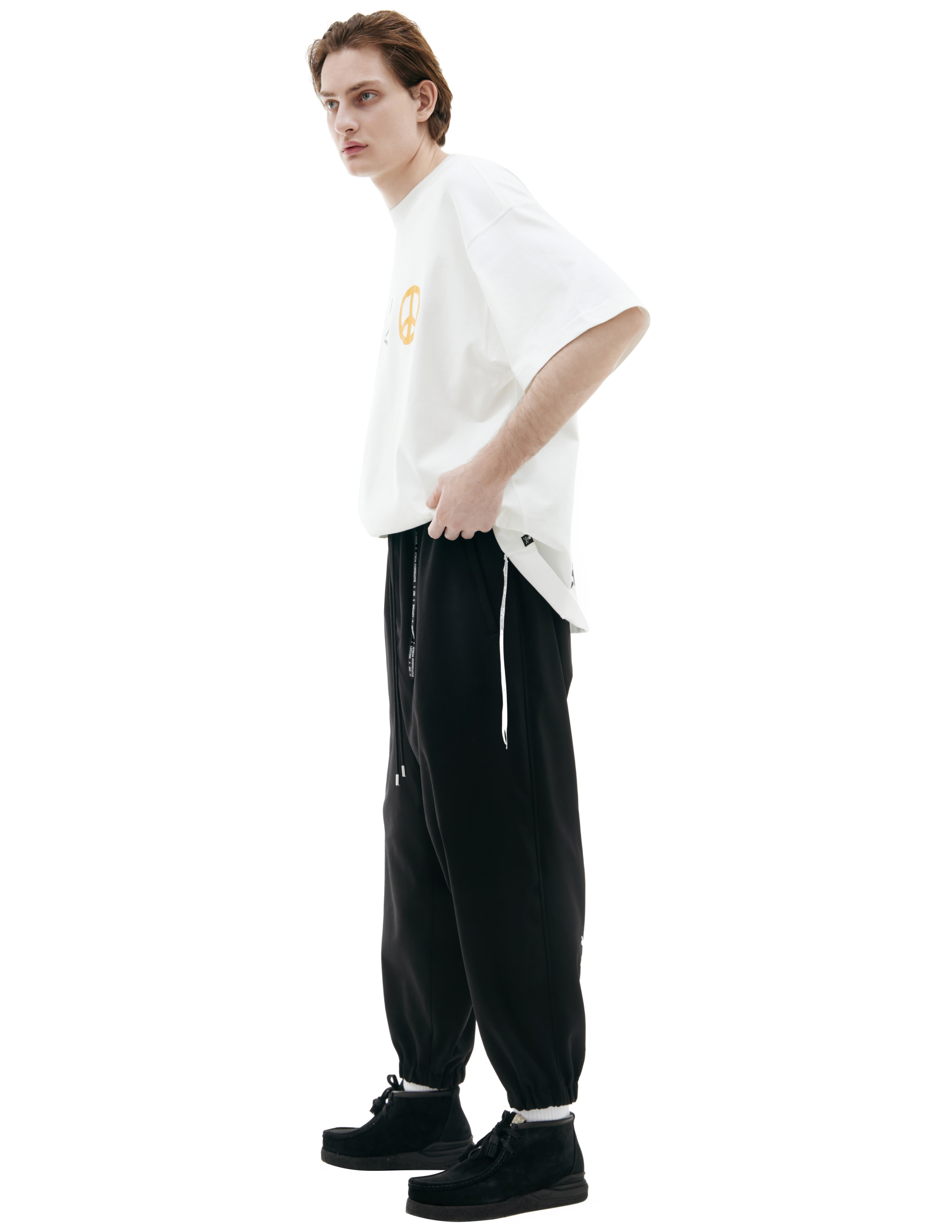 Mastermind Japan Trousers With Logo In Black