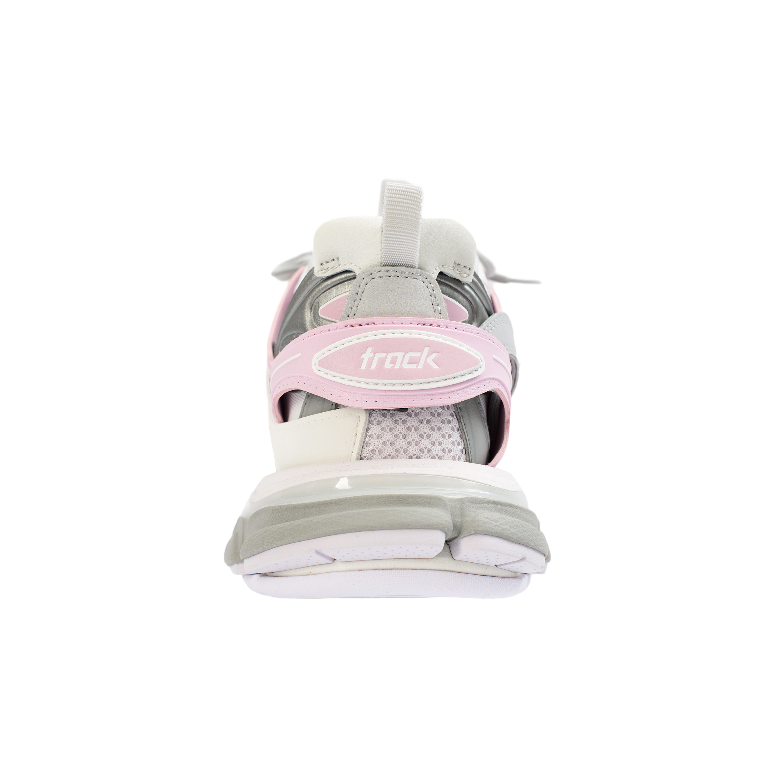 Buy Balenciaga women pink track led sneakers for $1,334