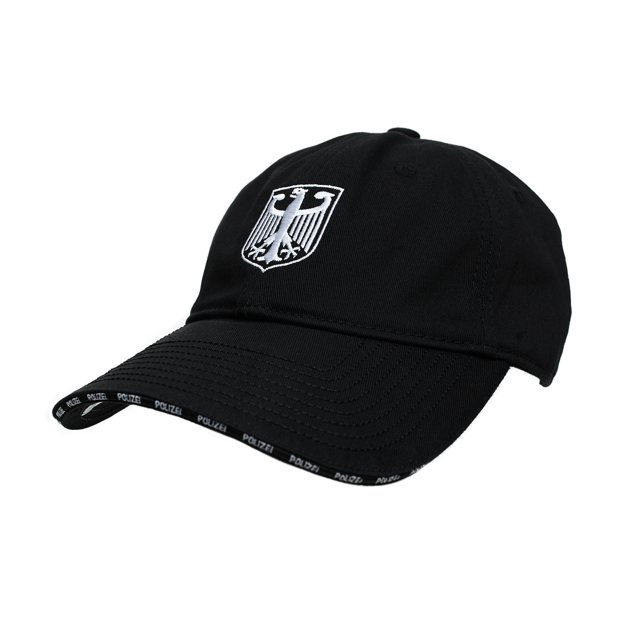Vetements Embroidered Cap In Black