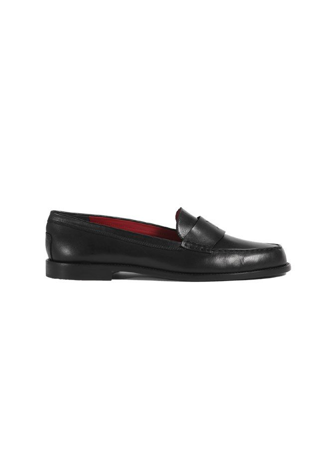 Buy Enfants Riches Déprimés women black penny loafers for