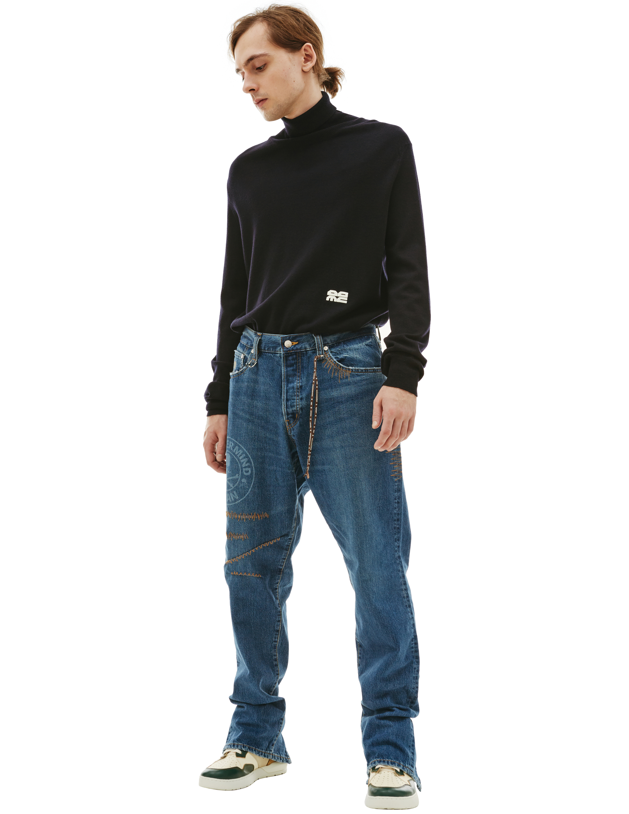 Mastermind WORLD Tapered indigo jeans