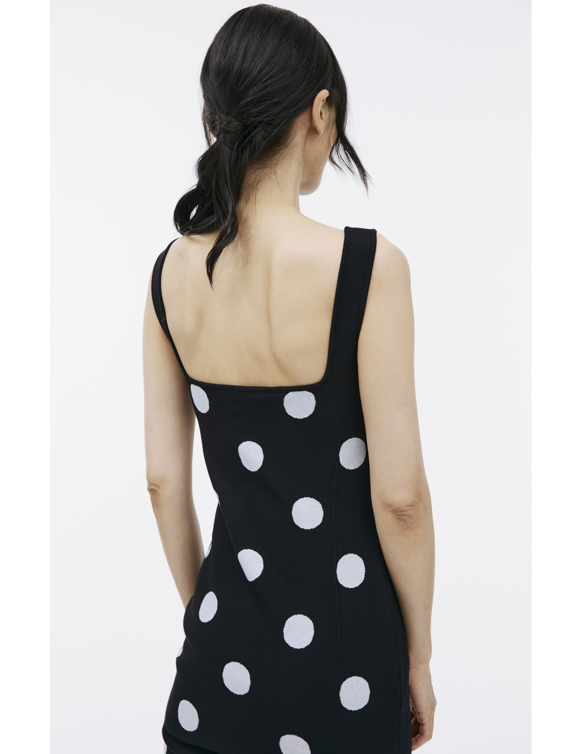 Shop Marni Monoprint Midi Dress In Black