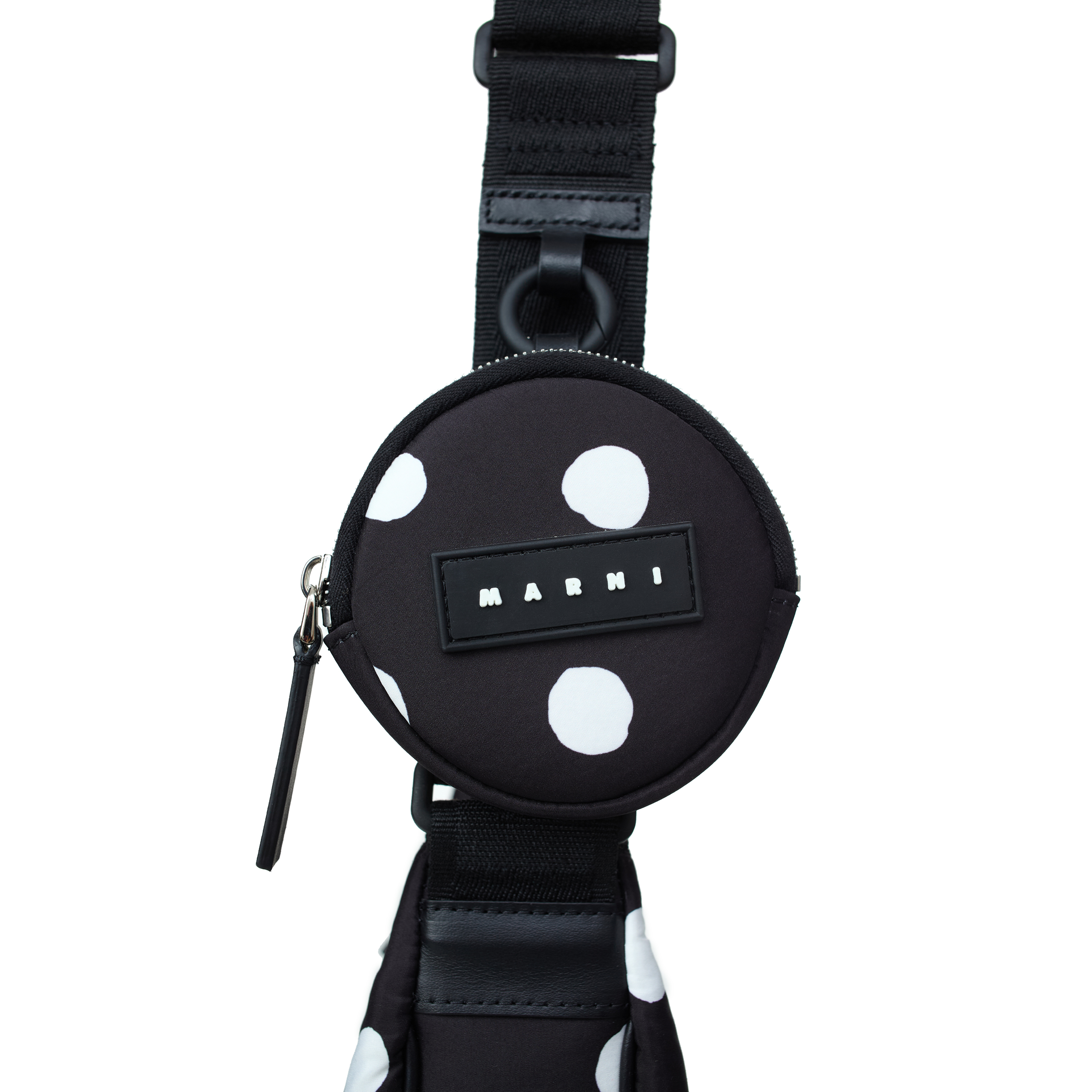 Buy Marni women black crossbody bag with coin holder for