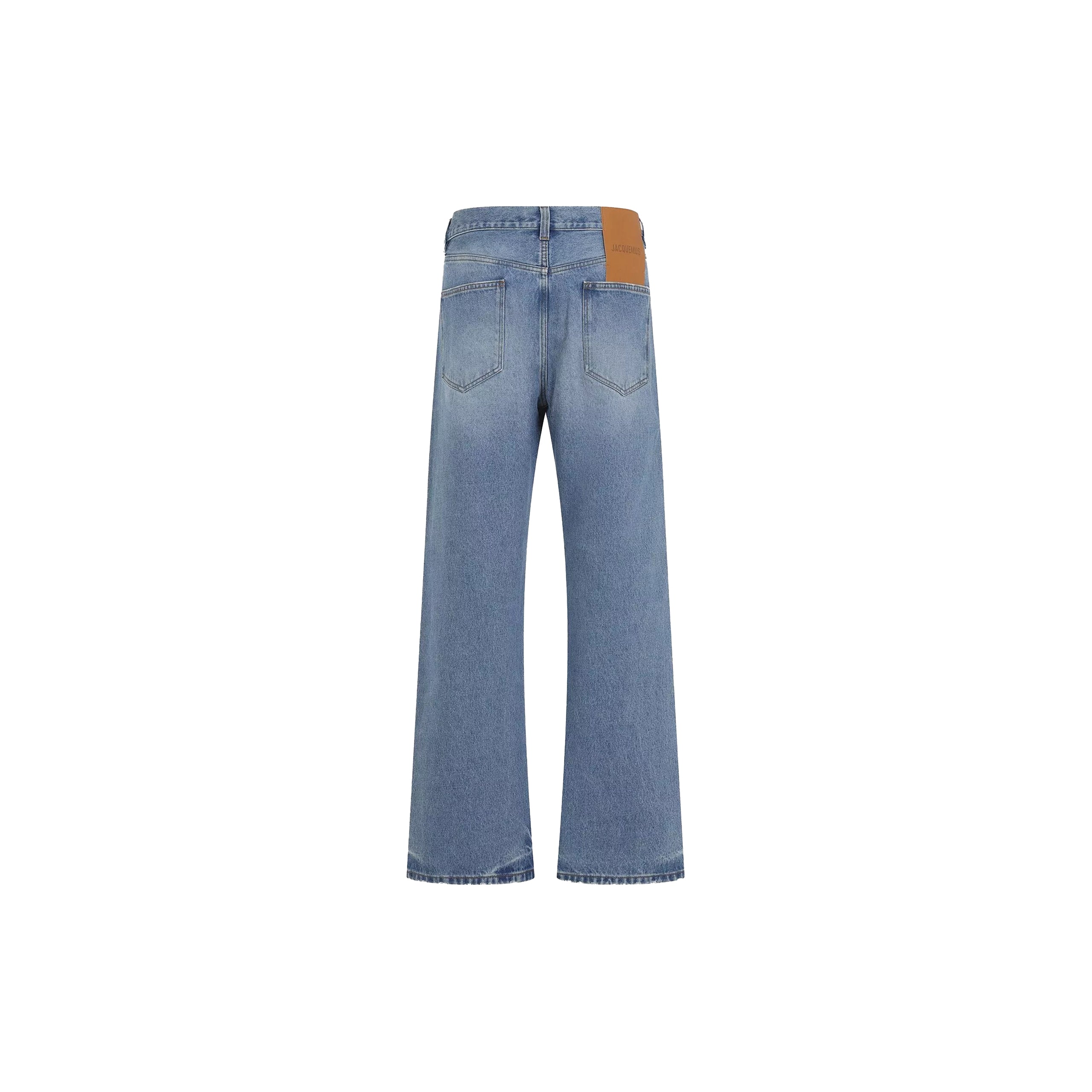 Buy JACQUEMUS men straight leg jeans for $301 online on SV77