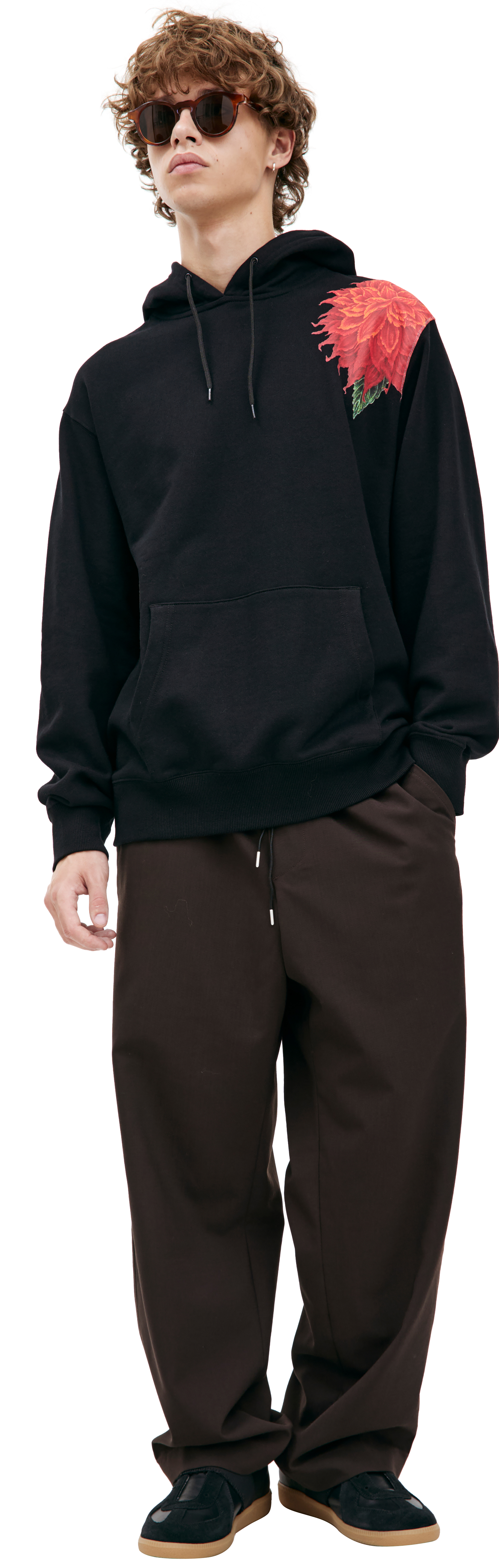 注目の的！【ヨウジヤマモト × ニューエラ】HOODIE yohji yamamoto - pour homme × NEW ERA / スウェットパーカー